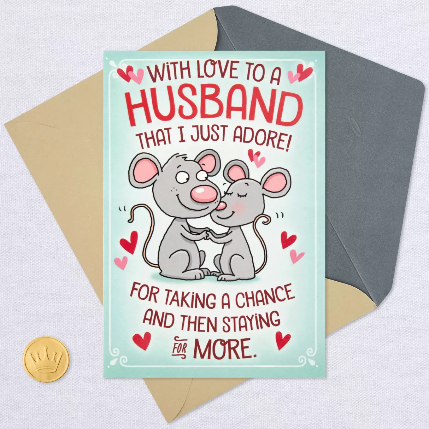 Anniversary>Hallmark I Adore You Pop-Up Anniversary Card For Husband