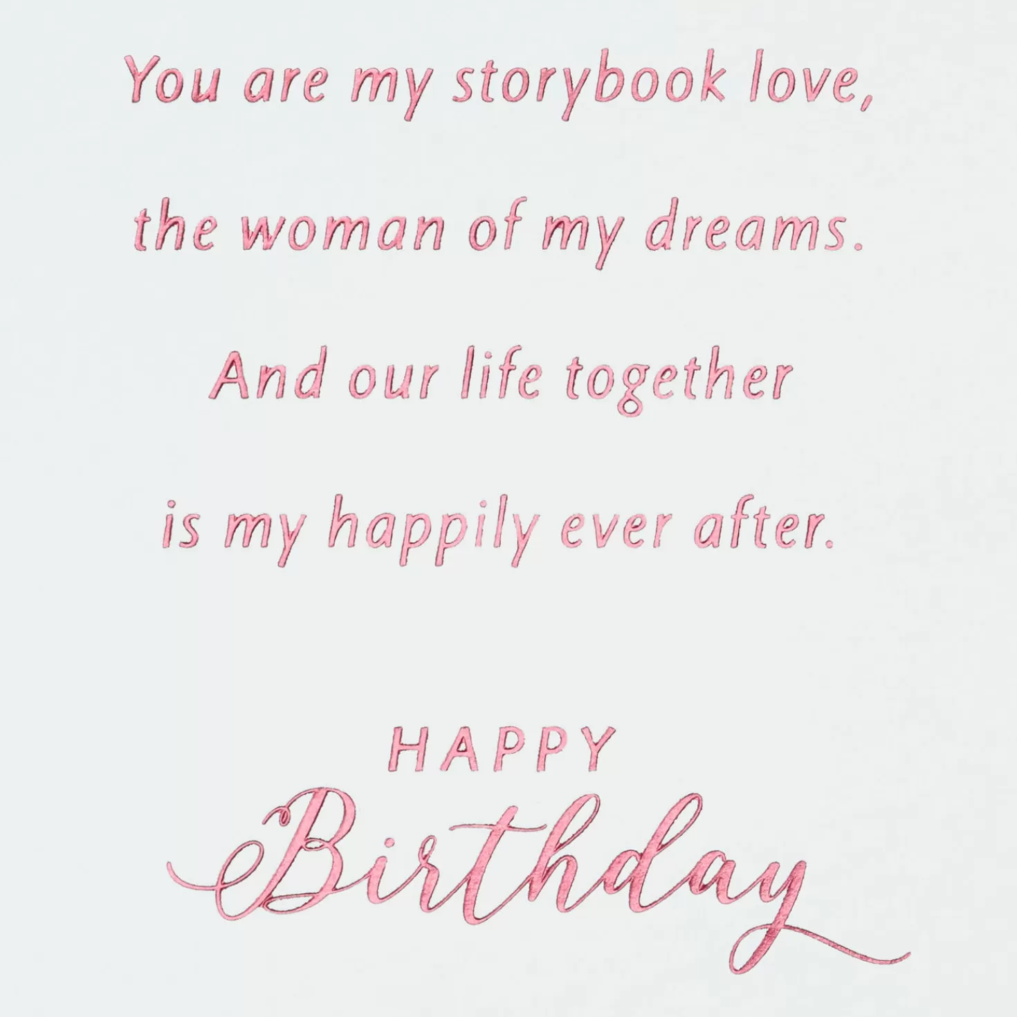 Birthday>Hallmark I Love The Story Of Us Birthday Card