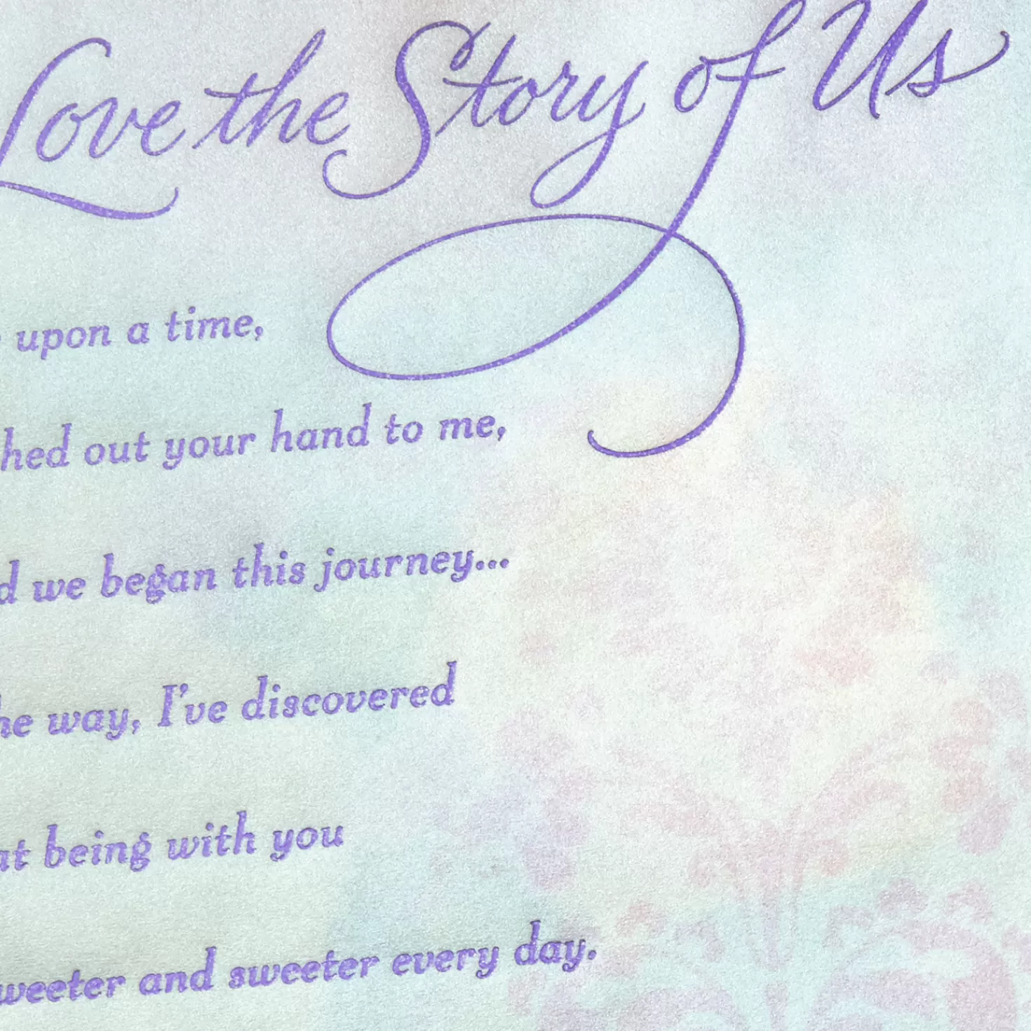 Birthday>Hallmark I Love The Story Of Us Birthday Card For Her