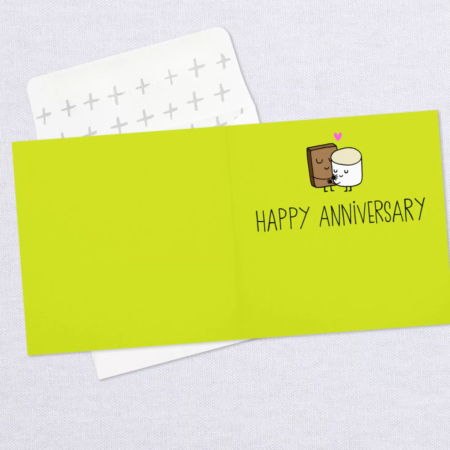 Anniversary>Hallmark I Love You S'More And S'More Anniversary Card
