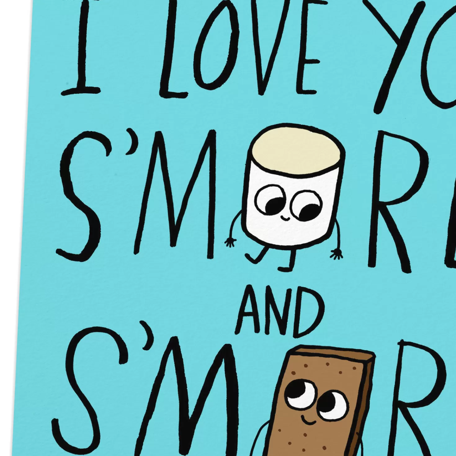 Anniversary>Hallmark I Love You S'More And S'More Anniversary Card