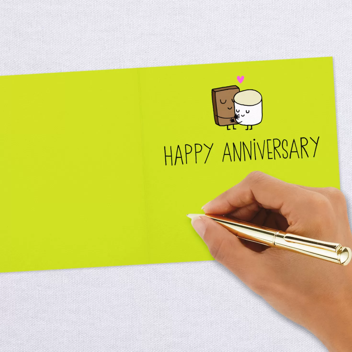 Anniversary>Hallmark I Love You S'More And S'More Anniversary Card