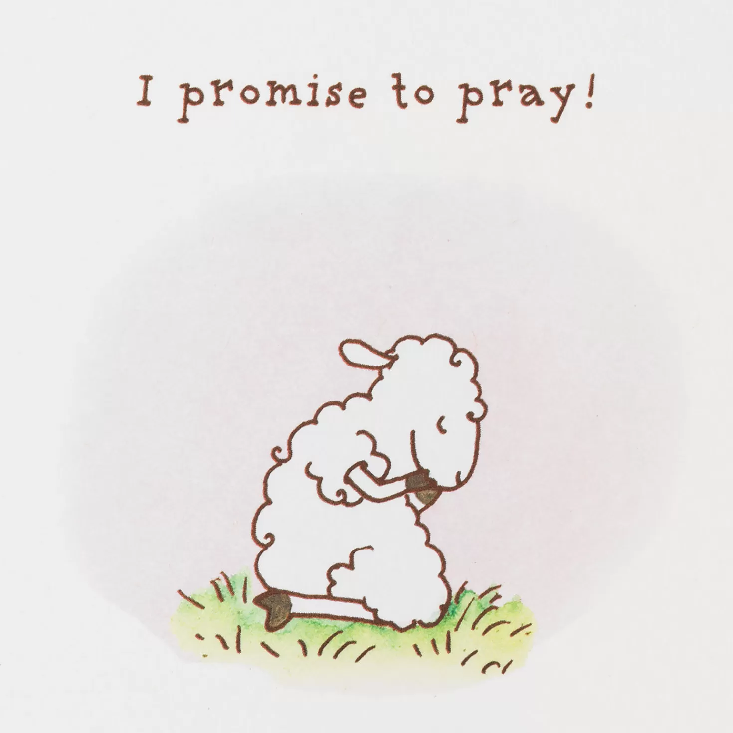 Fashion I Promise To Pray Encouragement Card Encouragement