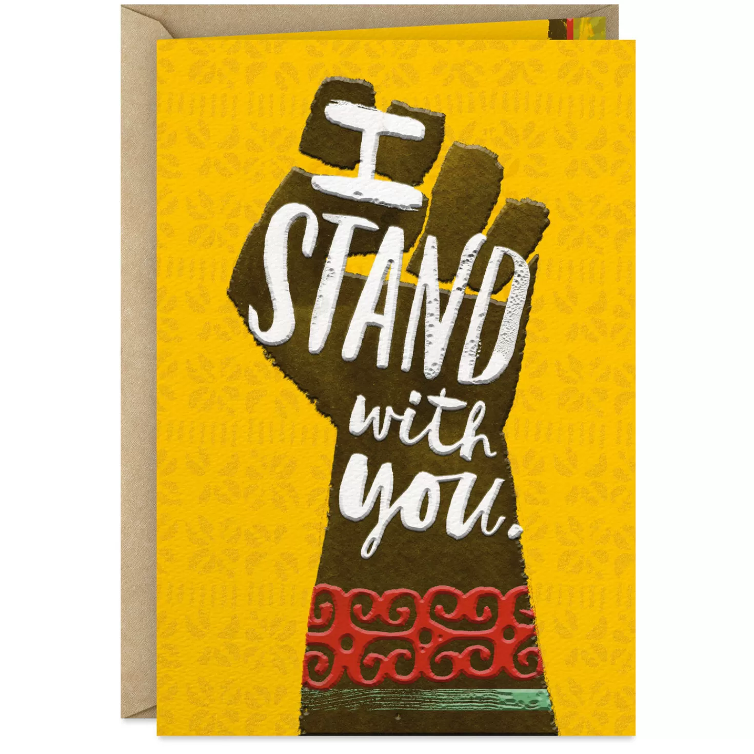 Cheap I Stand With You Support Card Encouragement
