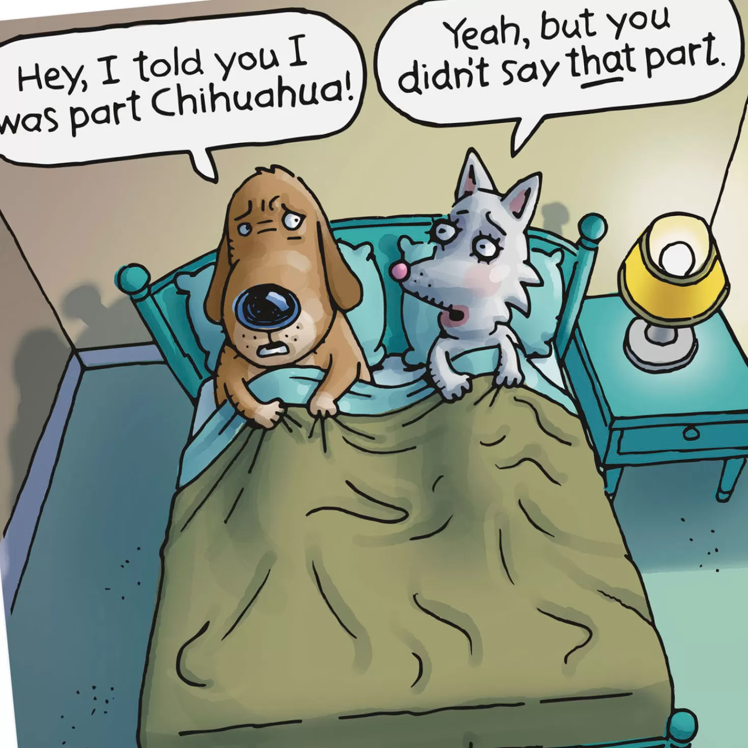 Birthday>Hallmark I Told You I Was Part Chihuahua Funny Birthday Card
