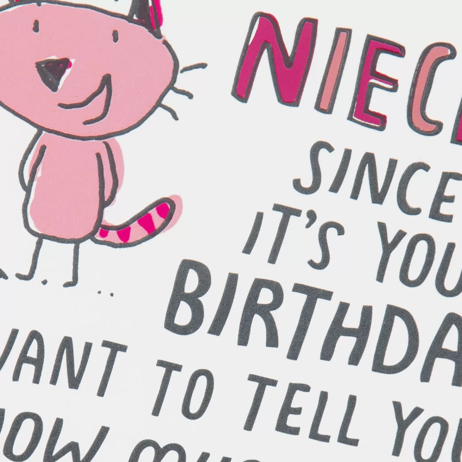 Birthday>Hallmark I Value Our Love And Friendship Funny Birthday Card For Niece