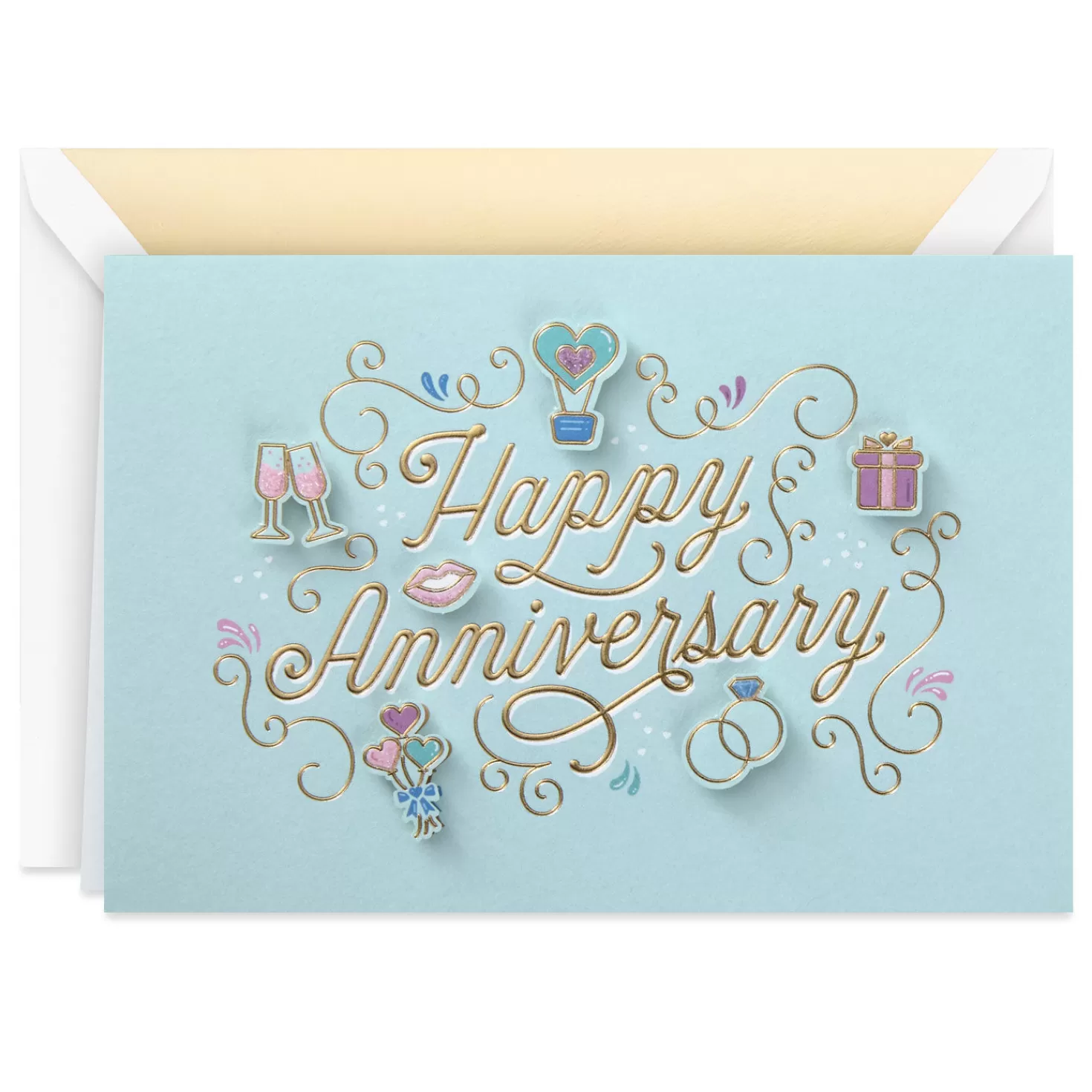 Anniversary>Hallmark Icons Of Love Anniversary Card