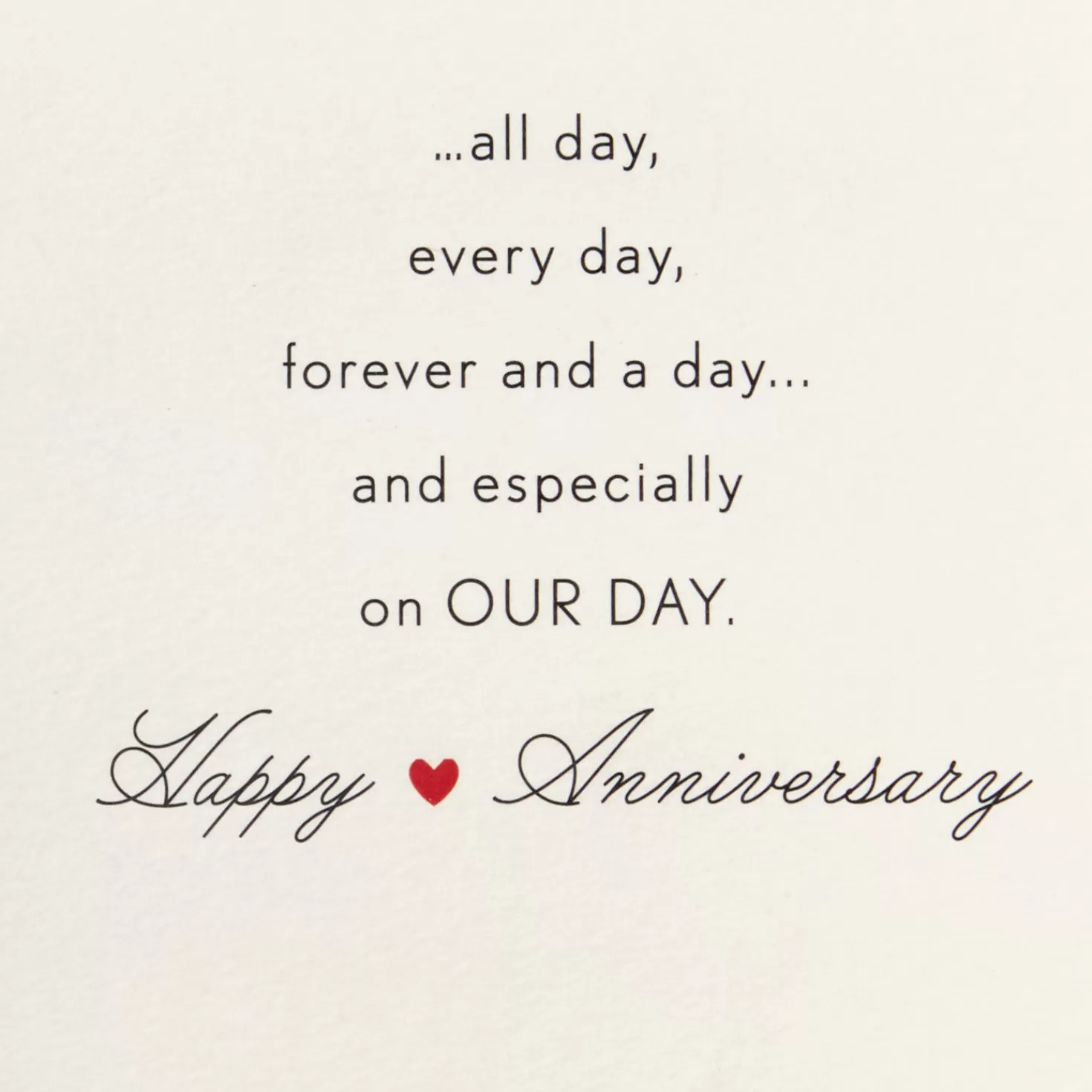Anniversary>Hallmark Intertwined Tulips I Love You Anniversary Card