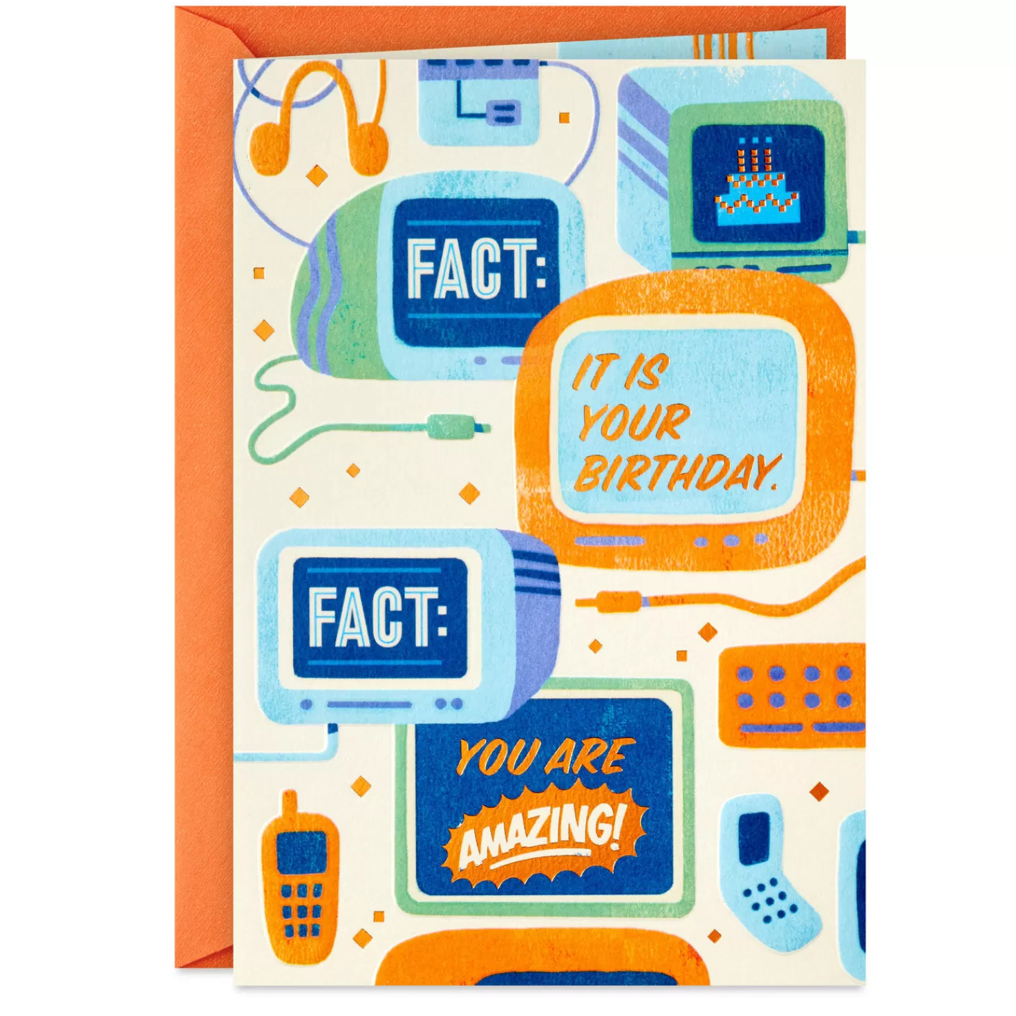 Birthday>Hallmark It's A Fact That You Should Be Celebrated Birthday Card