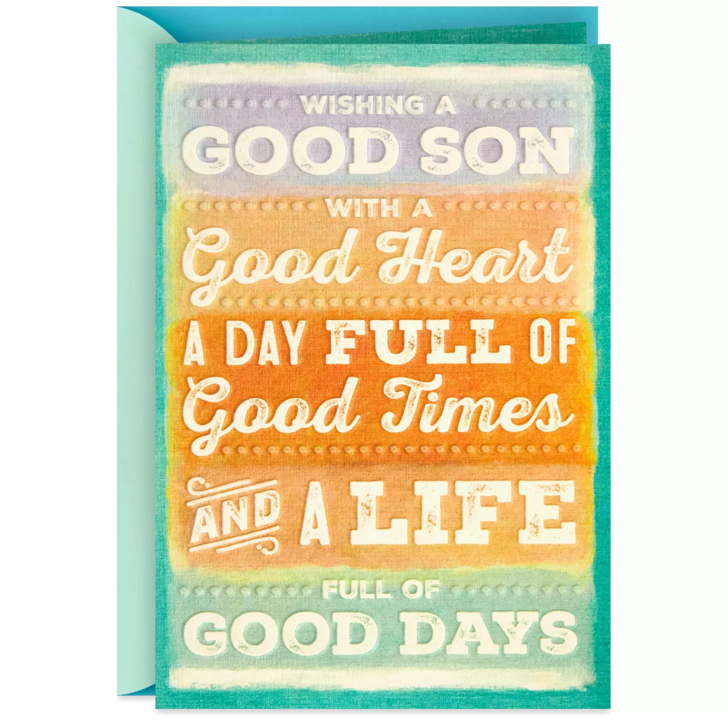 Birthday>Hallmark It's All Good Birthday Card For Son