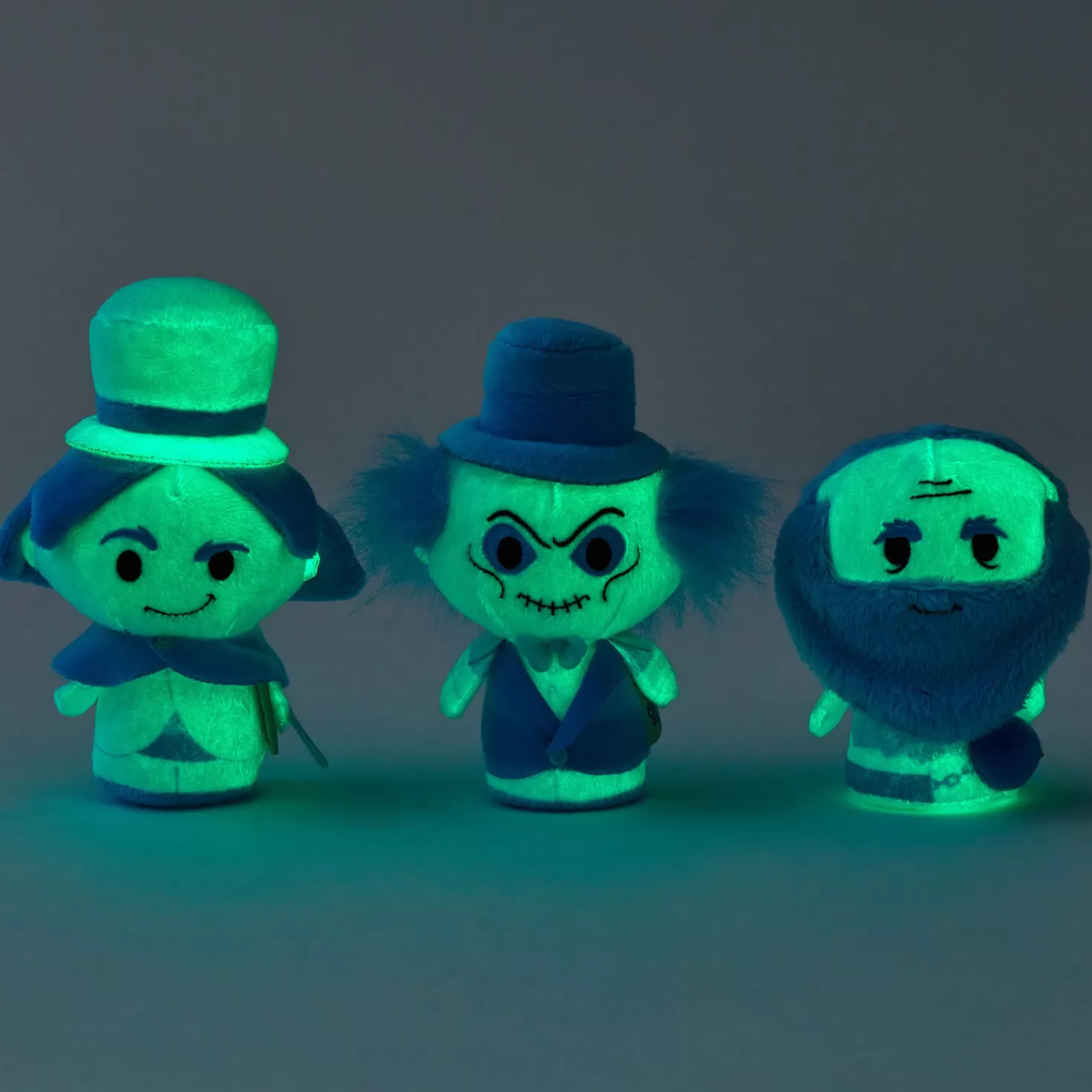 Halloween (10/31)>Hallmark Itty Bittys® Disney The Haunted Mansion Ghosts Glow-In-The-Dark Plush, Set Of 3
