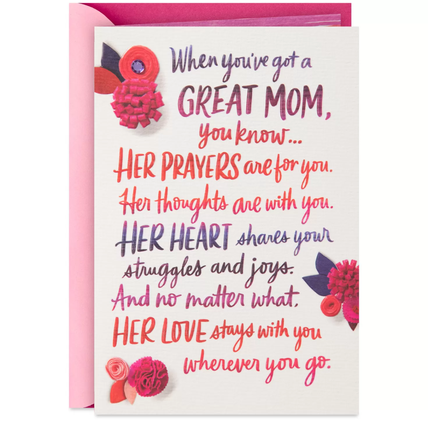 Birthday>Hallmark I'Ve Got A Great Mom Birthday Card