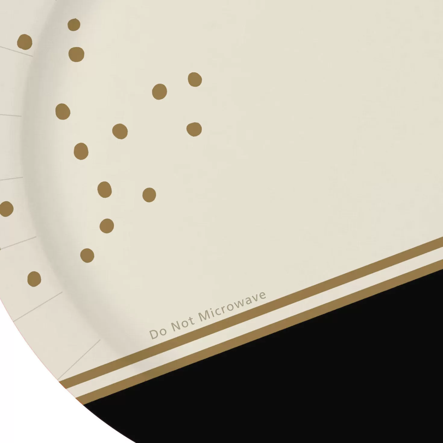 Best Sale Ivory, Black And Gold Dinner Plates, Set Of 8 Wedding