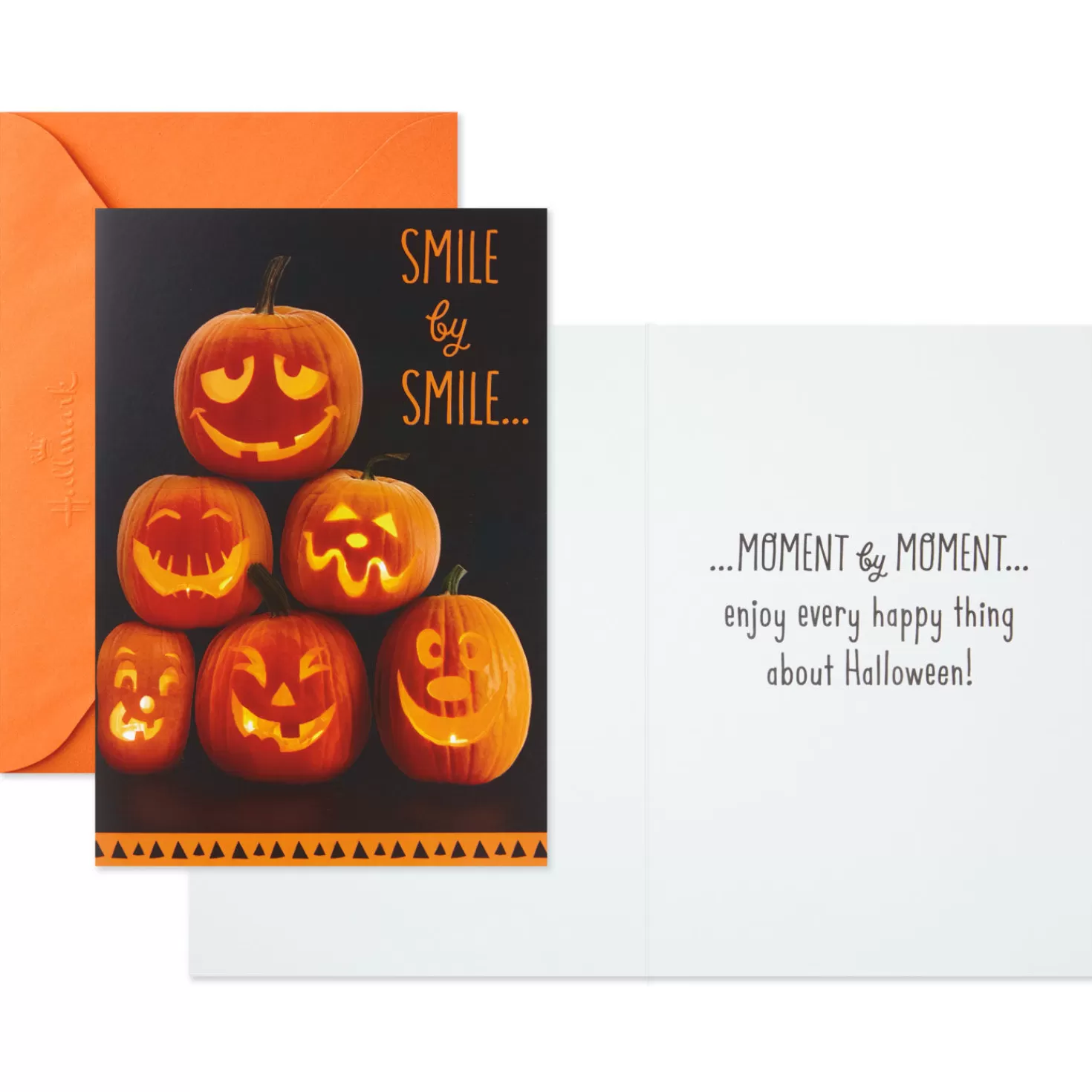 Halloween (10/31)>Hallmark Jack-O'-Lanterns And Witches Assorted Halloween Cards, Pack Of 8