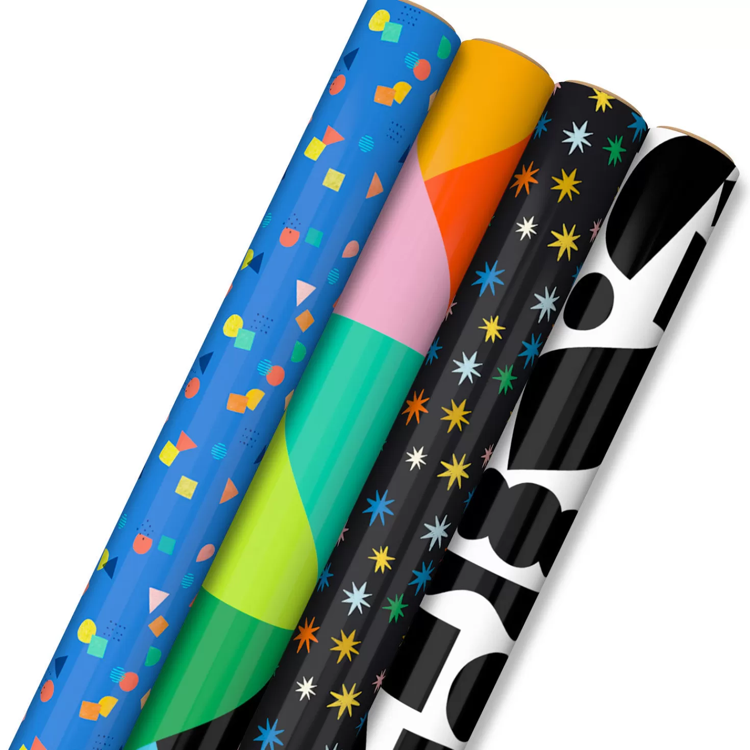Best Jazzed Up Geometrics Wrapping Paper Collection Retirement