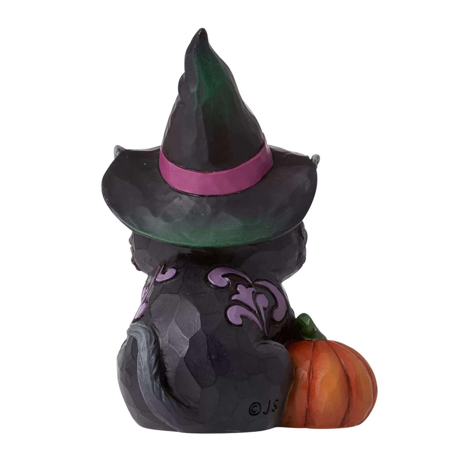 Halloween (10/31)>Hallmark Jim Shore Black Cat Mini Figurine, 3.93"