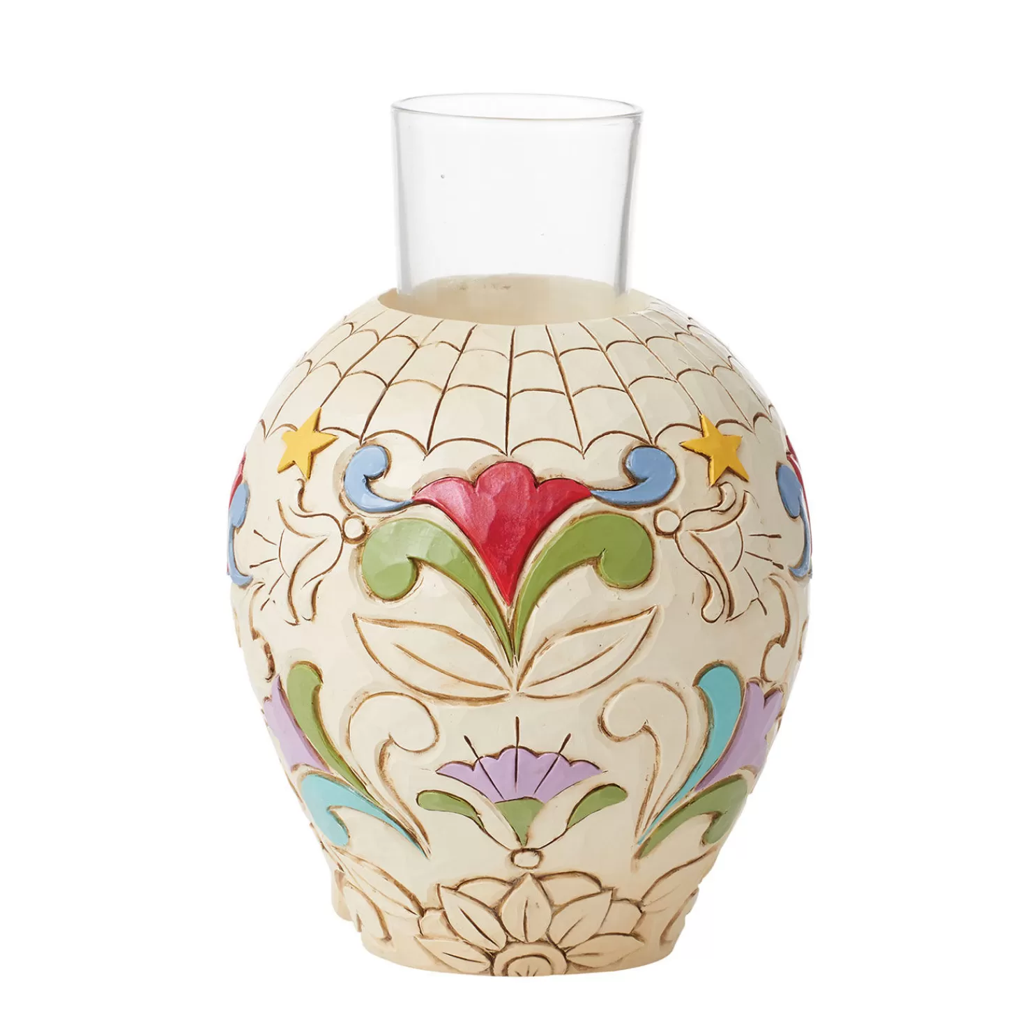 Halloween (10/31)>Hallmark Jim Shore Day Of The Dead Skull Votive Candle Holder