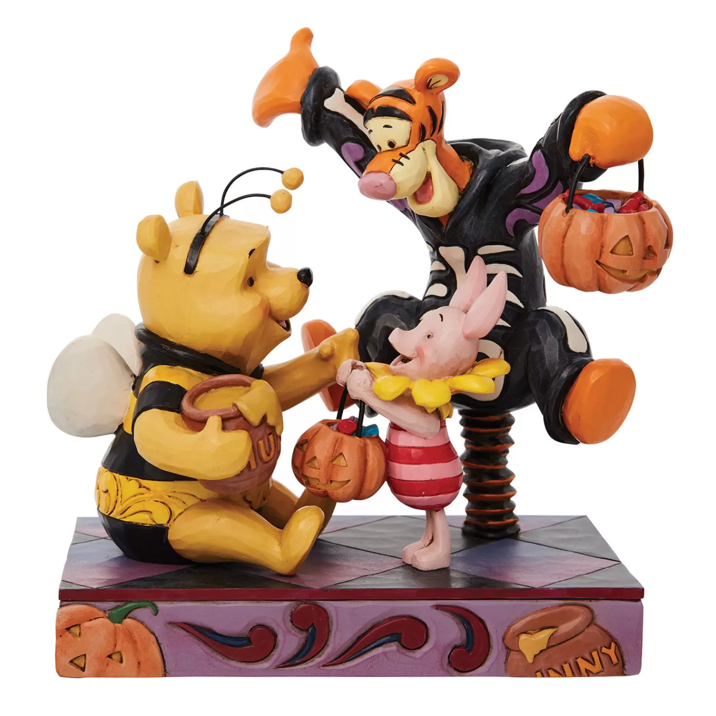 Halloween (10/31)>Hallmark Jim Shore Disney Winnie The Pooh And Friends Halloween Figurine, 6.69"
