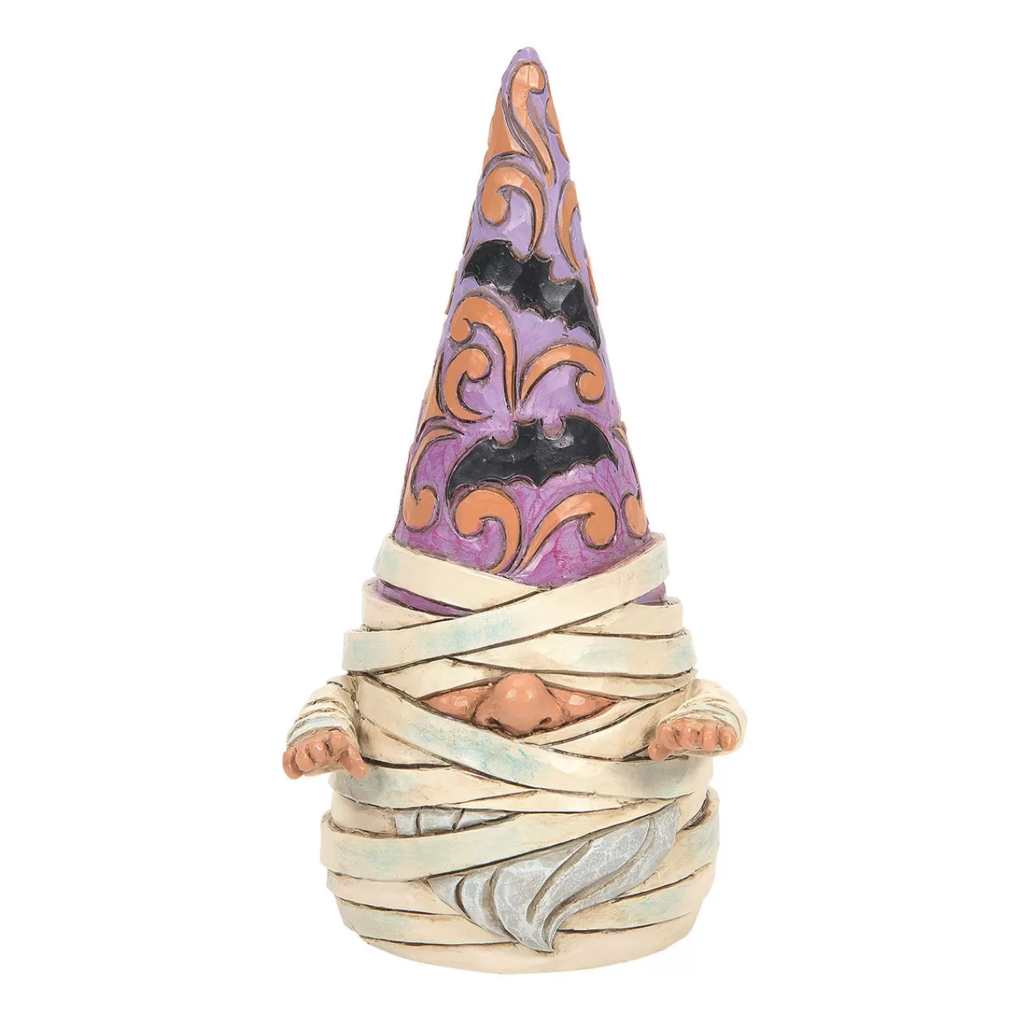 Halloween (10/31)>Hallmark Jim Shore Mummy Gnome Figurine, 4.92"