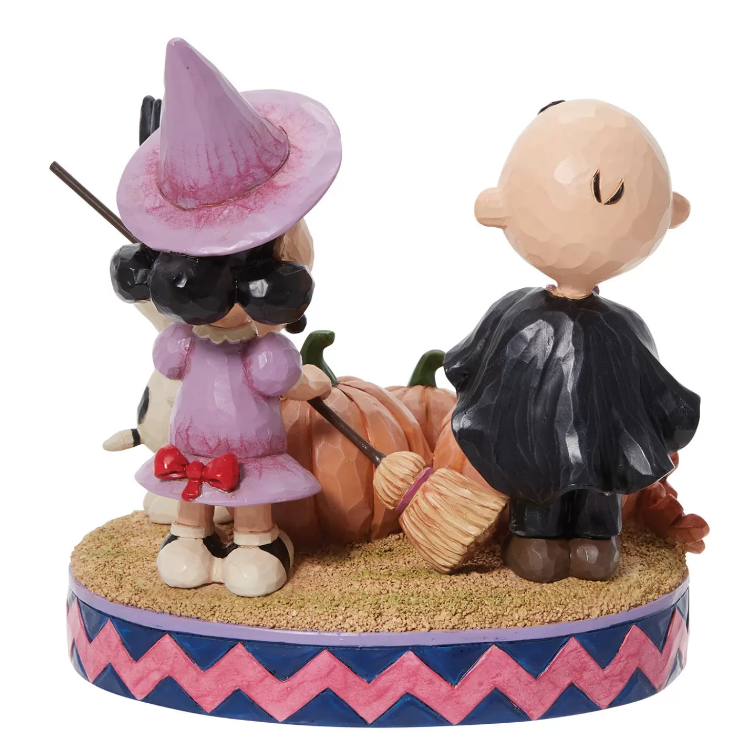 Halloween (10/31)>Hallmark Jim Shore Peanuts Gang Halloween Figurine With Light, 5.55"