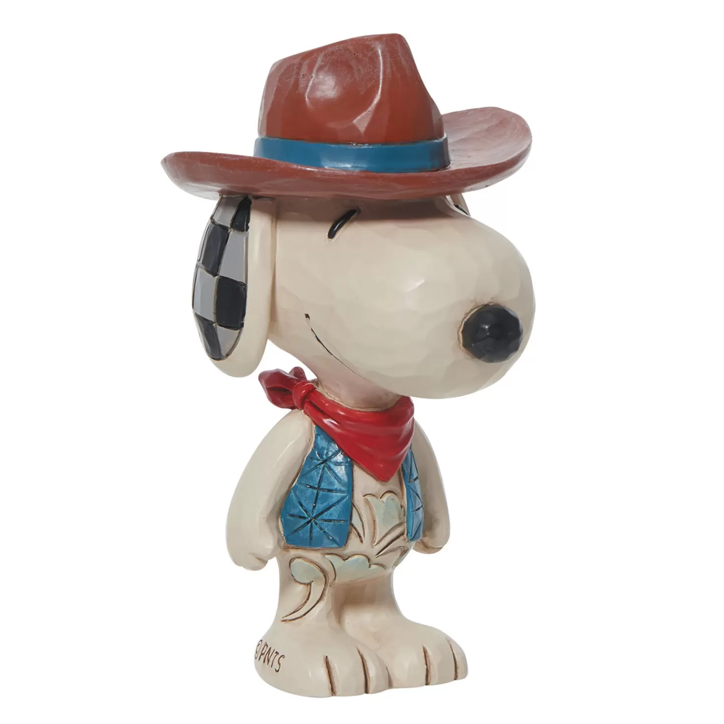 Halloween (10/31)>Hallmark Jim Shore Peanuts Snoopy Cowboy Figurine, 5.55"
