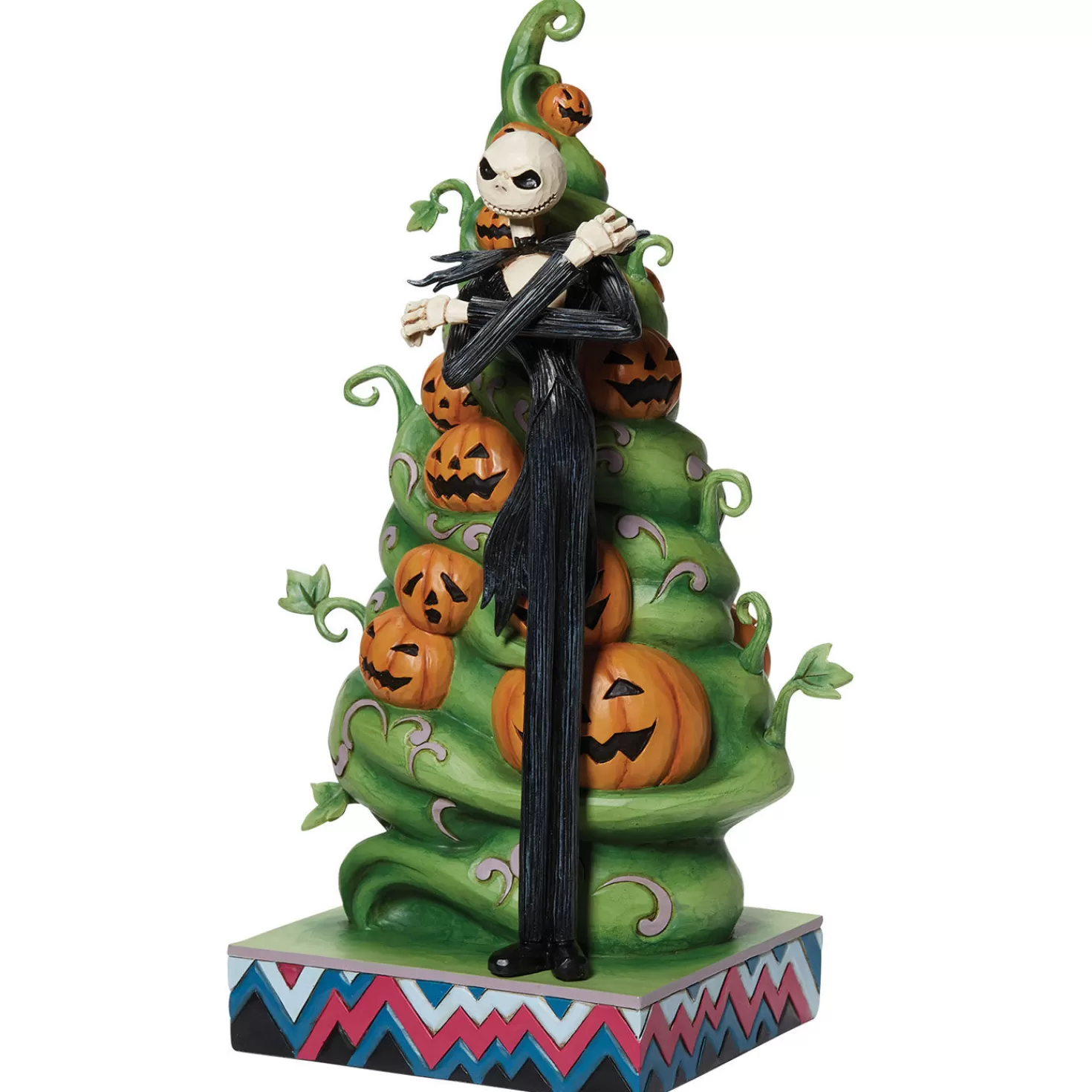 Halloween (10/31)>Hallmark Jim Shore The Nightmare Before Christmas Santa Jack Figurine, 12"