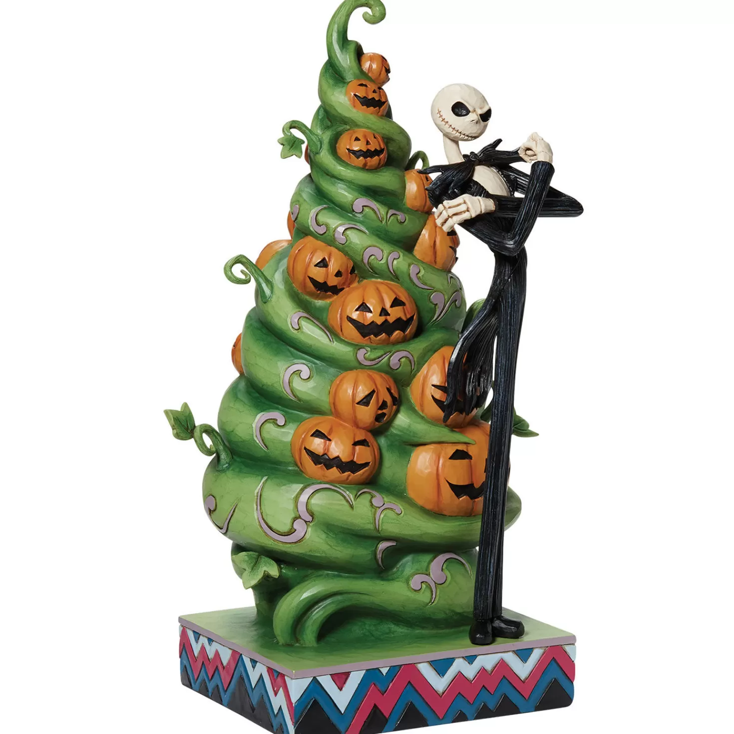 Halloween (10/31)>Hallmark Jim Shore The Nightmare Before Christmas Santa Jack Figurine, 12"