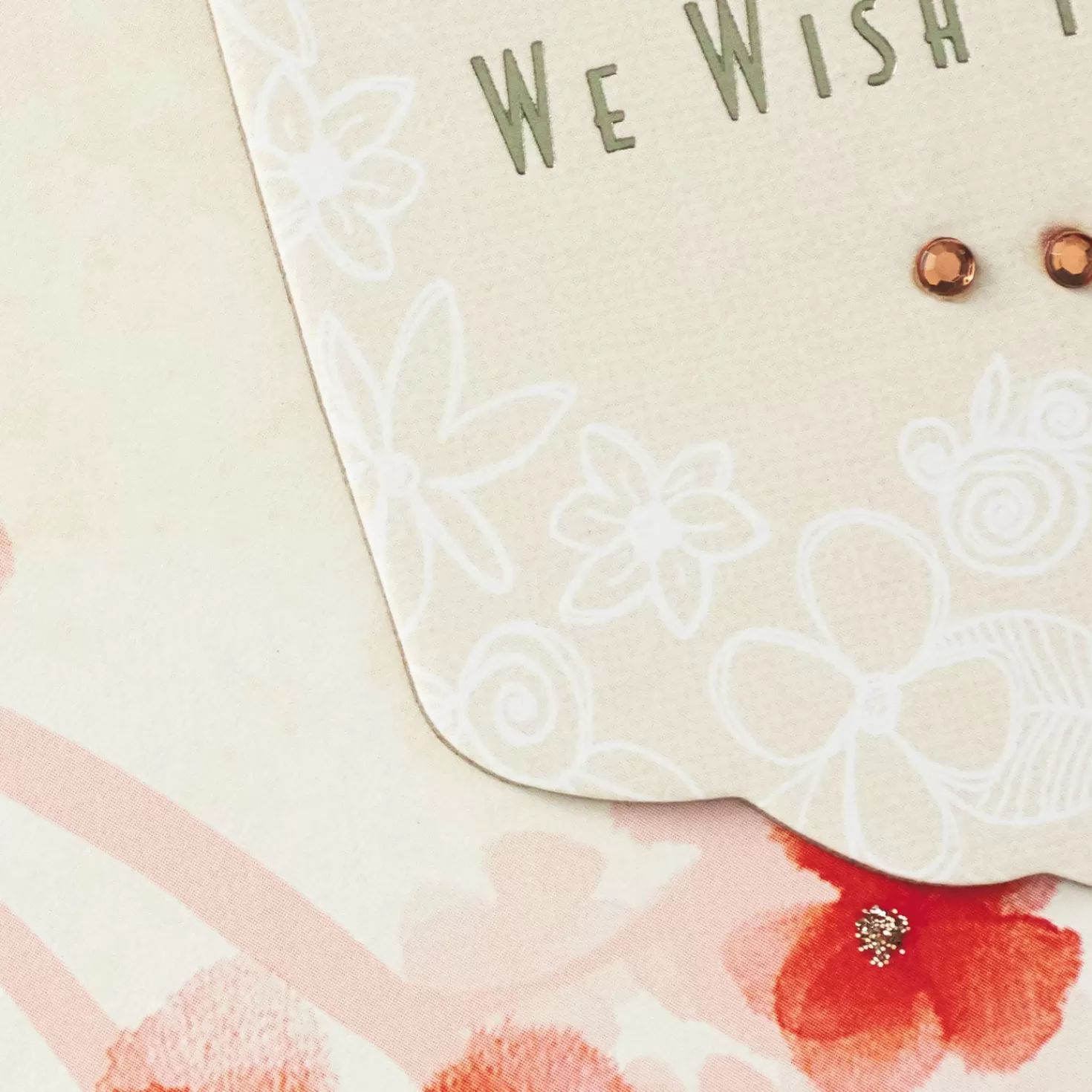 Cheap Joy And Love Wedding Card For Daughter From Both Wedding