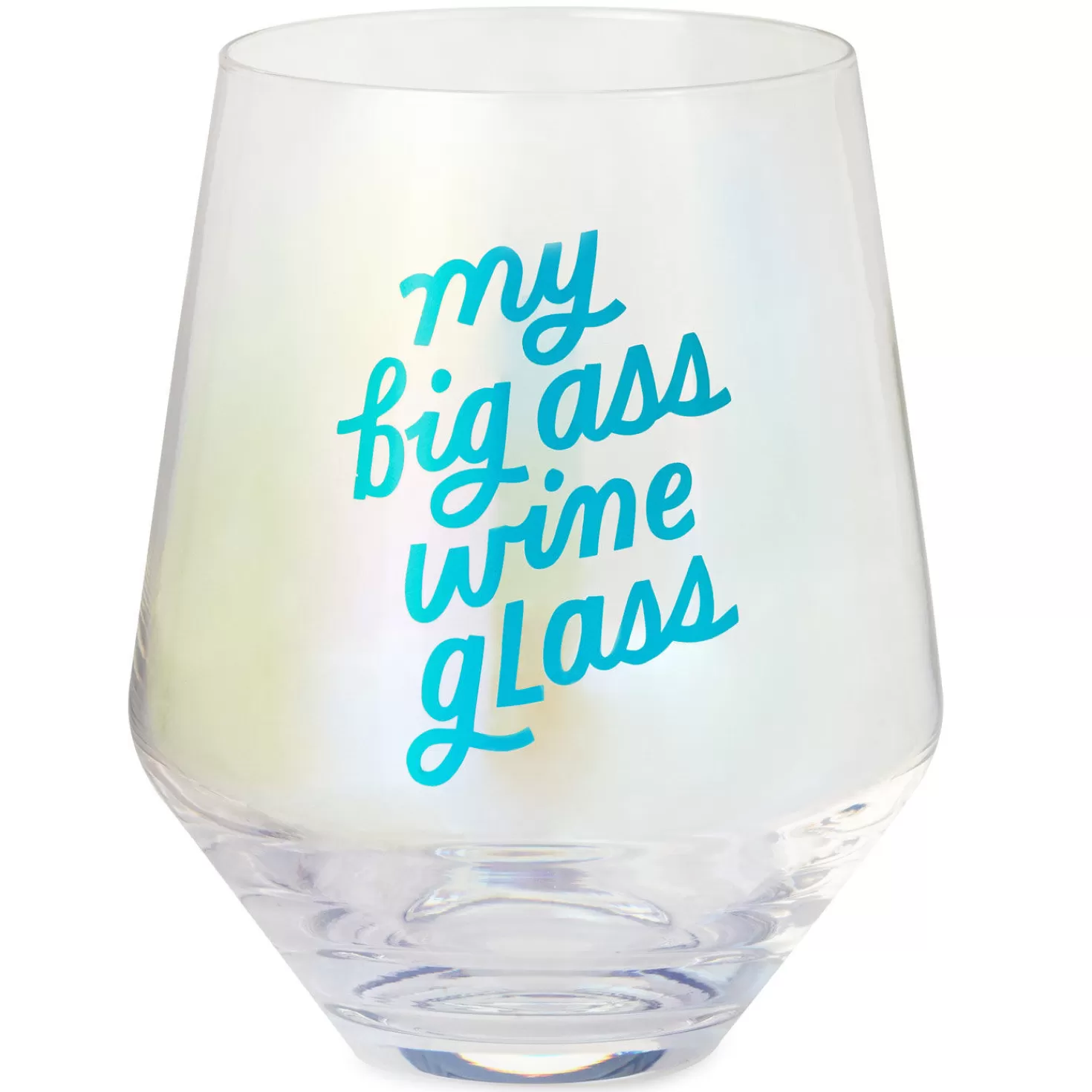 Birthday>Hallmark Jumbo My Big Ass Stemless Wine Glass, 40 Oz.
