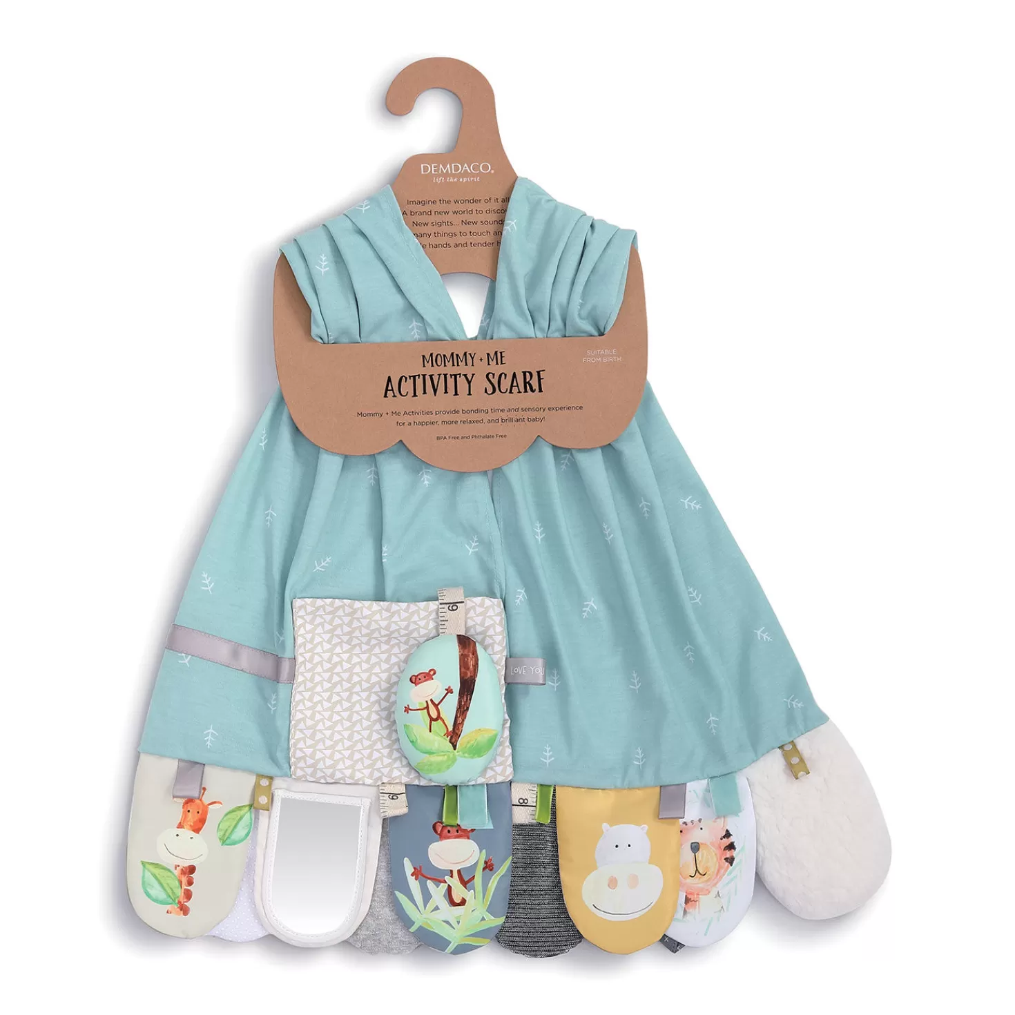Online Jungle Mommy & Me Activity Scarf Baby