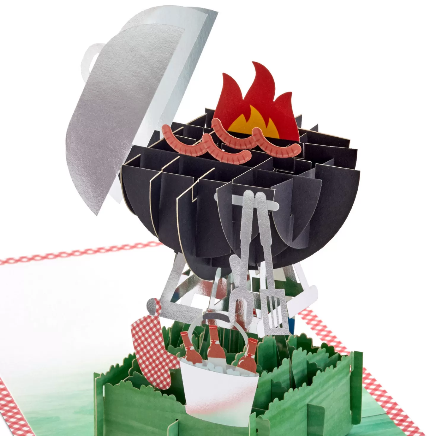 Birthday>Hallmark Just For You Bbq Grill 3D Pop-Up Birthday Card