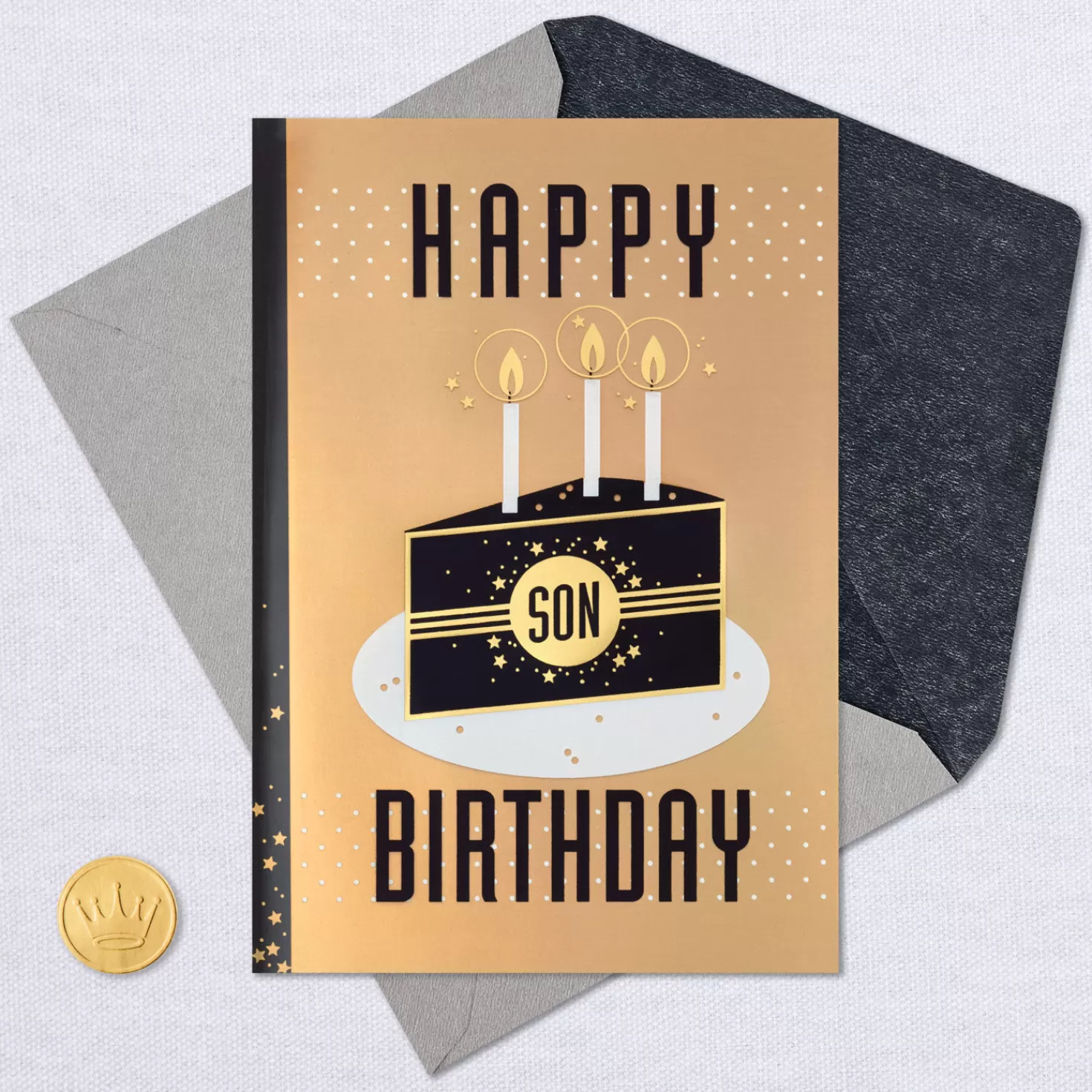 Birthday>Hallmark Just The Man I Hoped You'D Be Birthday Card For Son