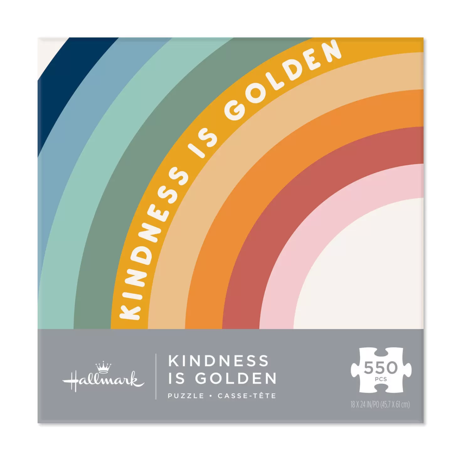 Fashion Kindness Is Golden 550-Piece Jigsaw Puzzle Encouragement