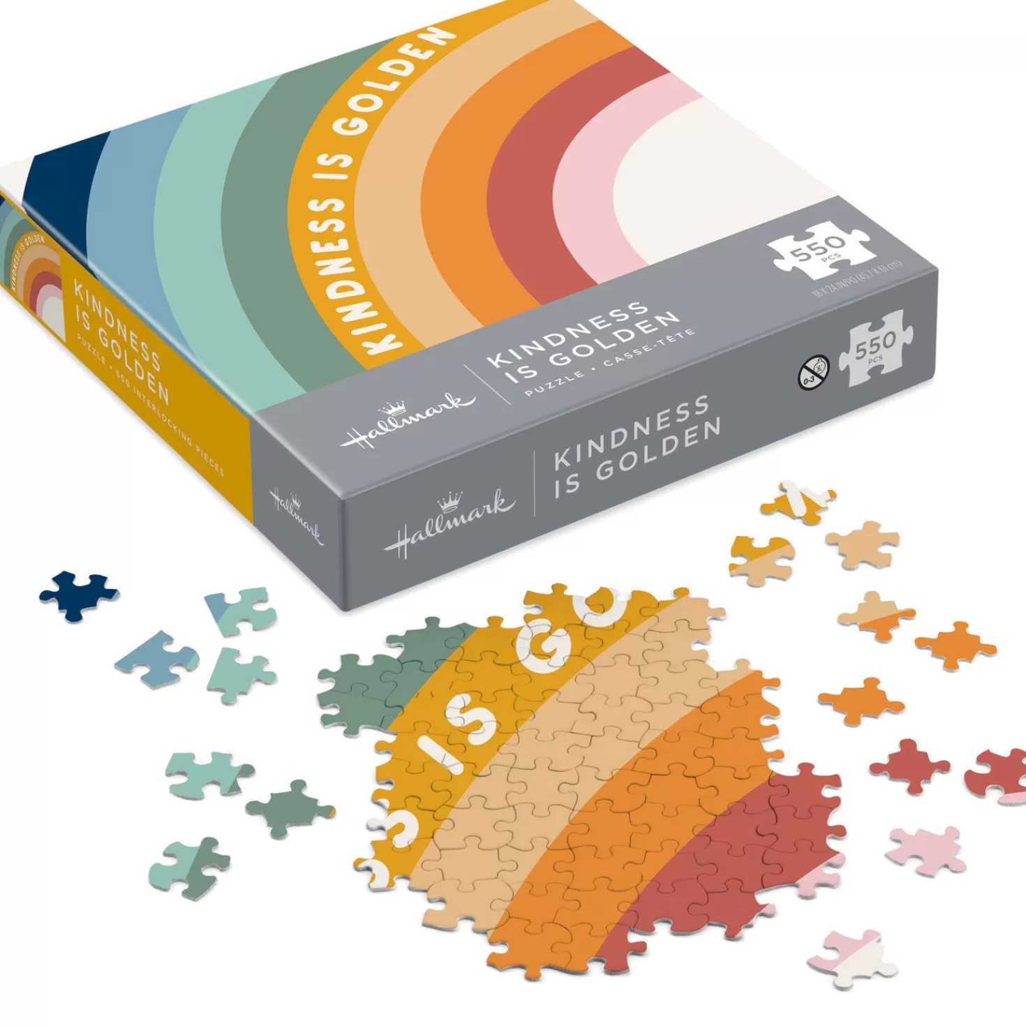 Fashion Kindness Is Golden 550-Piece Jigsaw Puzzle Encouragement