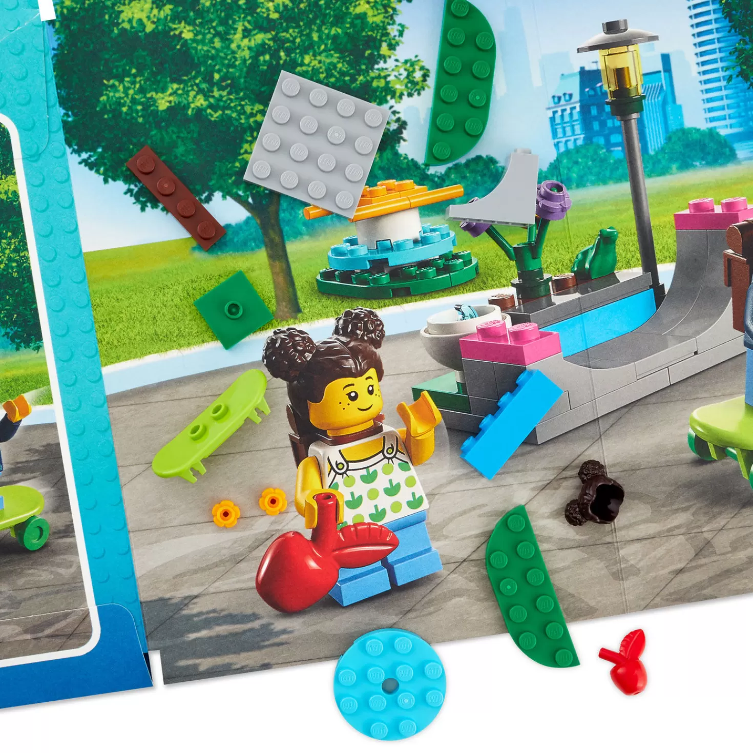 Birthday>Hallmark Lego® City™ Epic Birthday Card With Lego® Kids' Playground Set