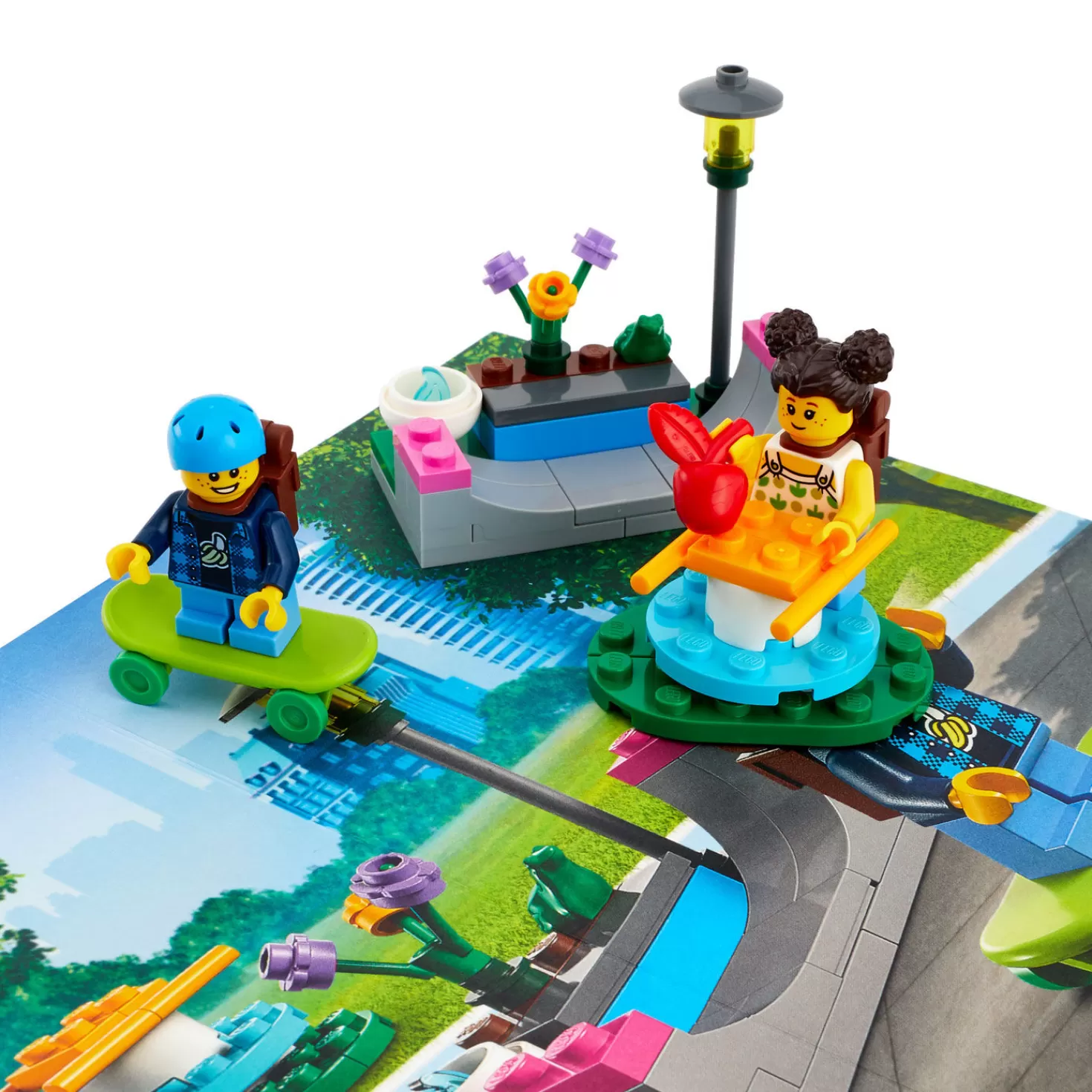 Birthday>Hallmark Lego® City™ Epic Birthday Card With Lego® Kids' Playground Set