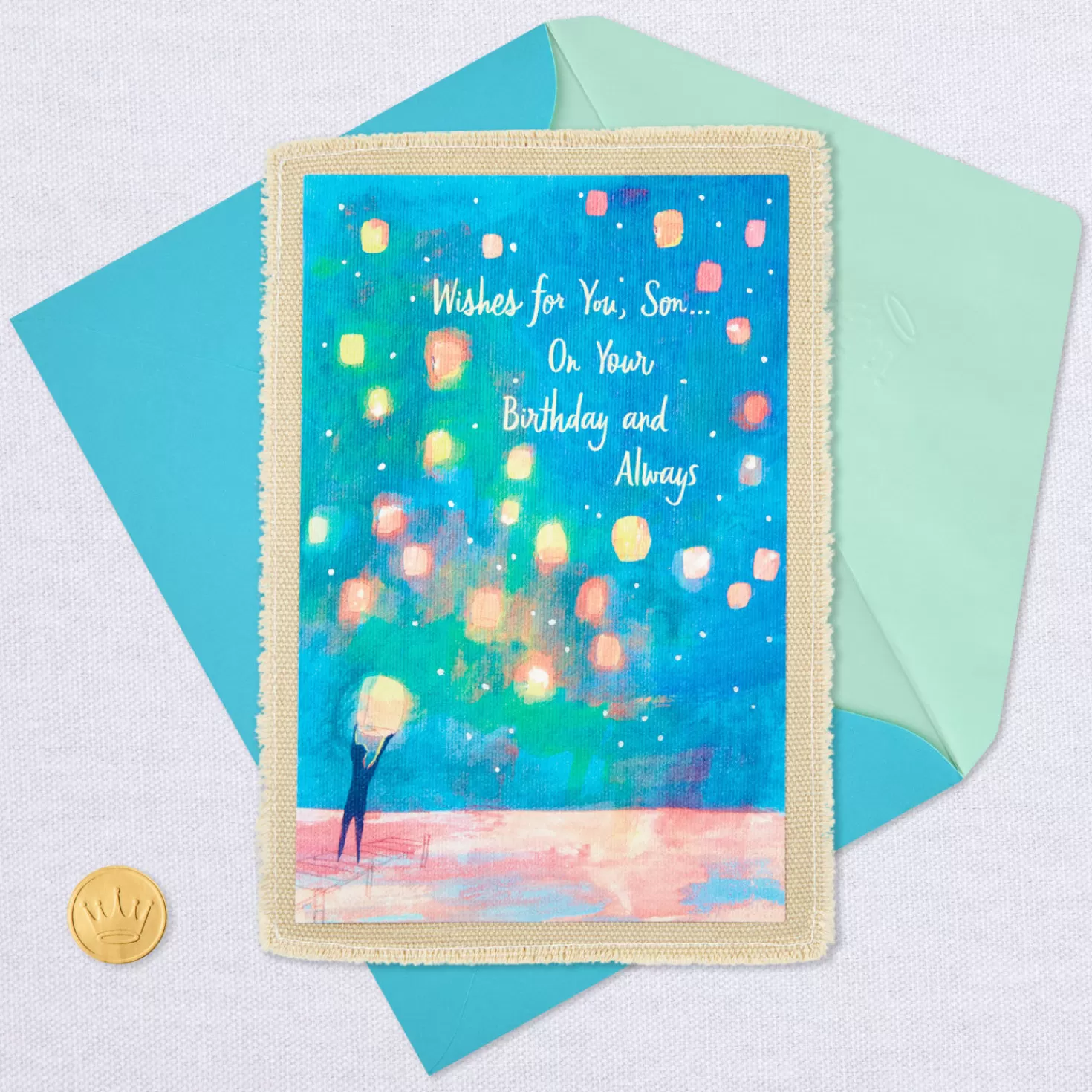 Birthday>Hallmark Let All The Happiness In Birthday Card For Son