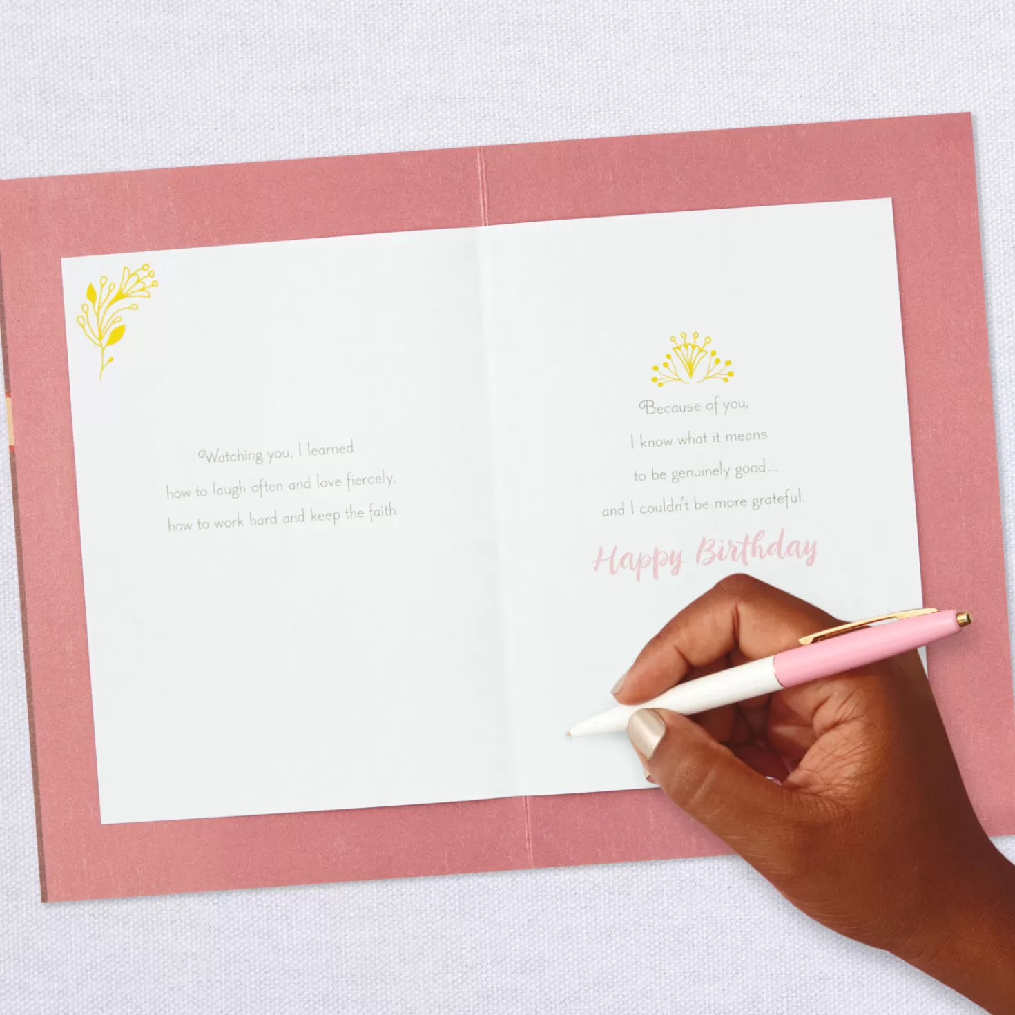 Birthday>Hallmark Life's Most Important Lessons Birthday Card For Mom
