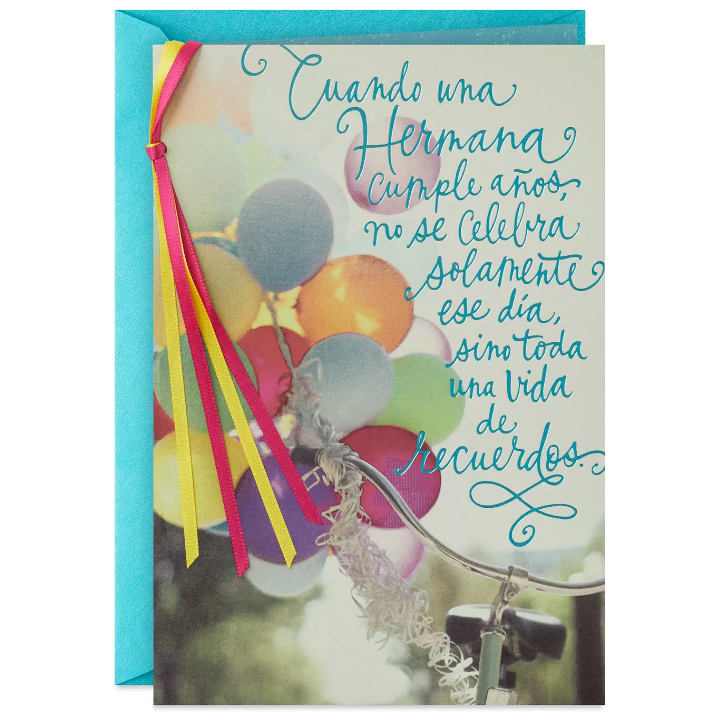 Birthday>Hallmark Lifetime Of Memories Spanish-Language Birthday Card For Sister