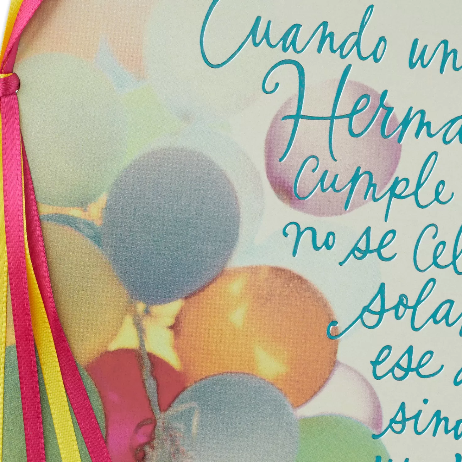 Birthday>Hallmark Lifetime Of Memories Spanish-Language Birthday Card For Sister