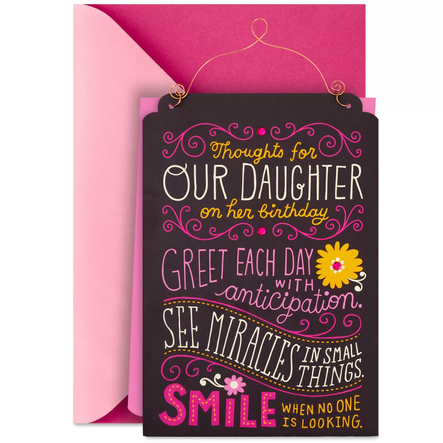 Birthday>Hallmark Listen To Your Heart Displayable Birthday Card For Daughter