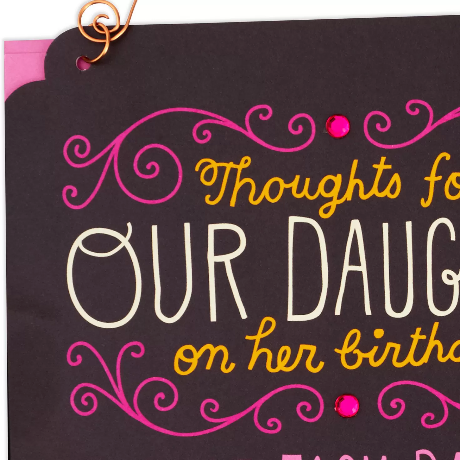 Birthday>Hallmark Listen To Your Heart Displayable Birthday Card For Daughter