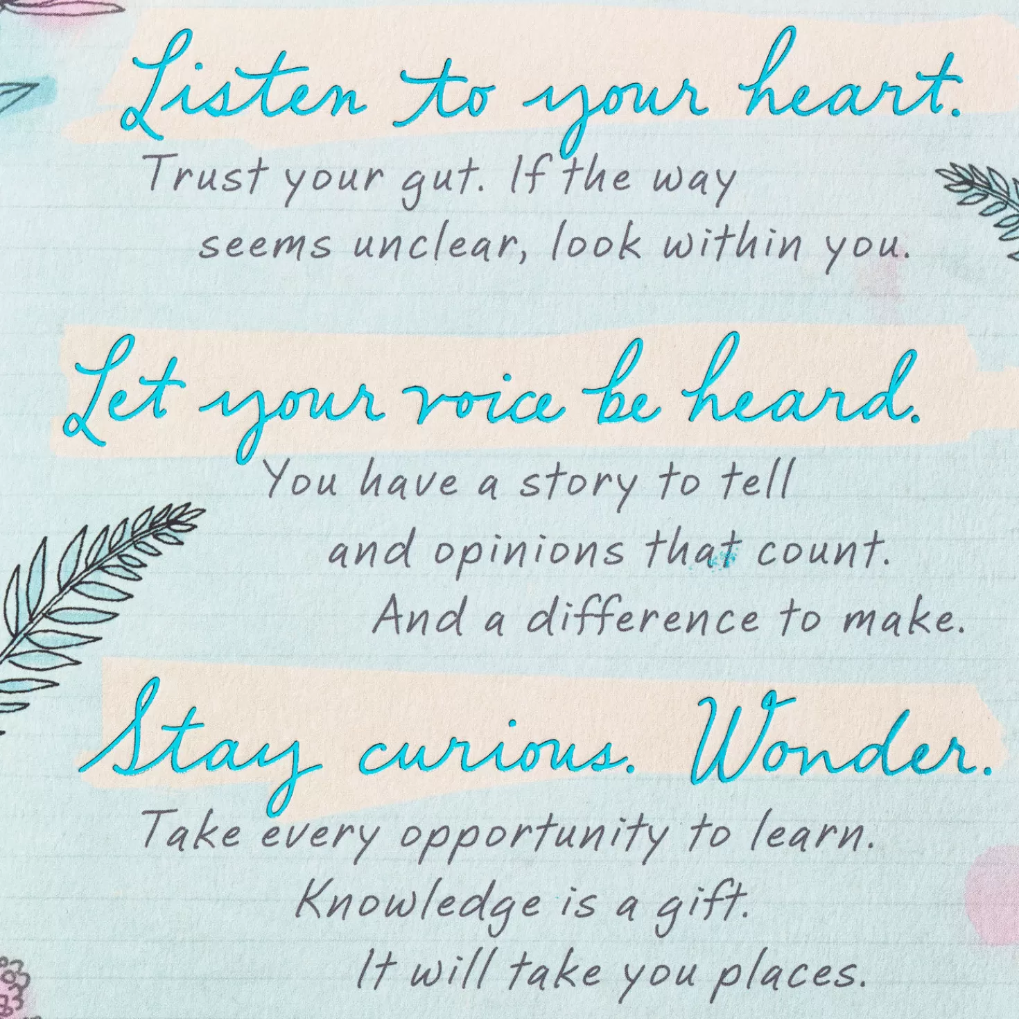 Birthday>Hallmark Little Guide To Life Birthday Card For Daughter