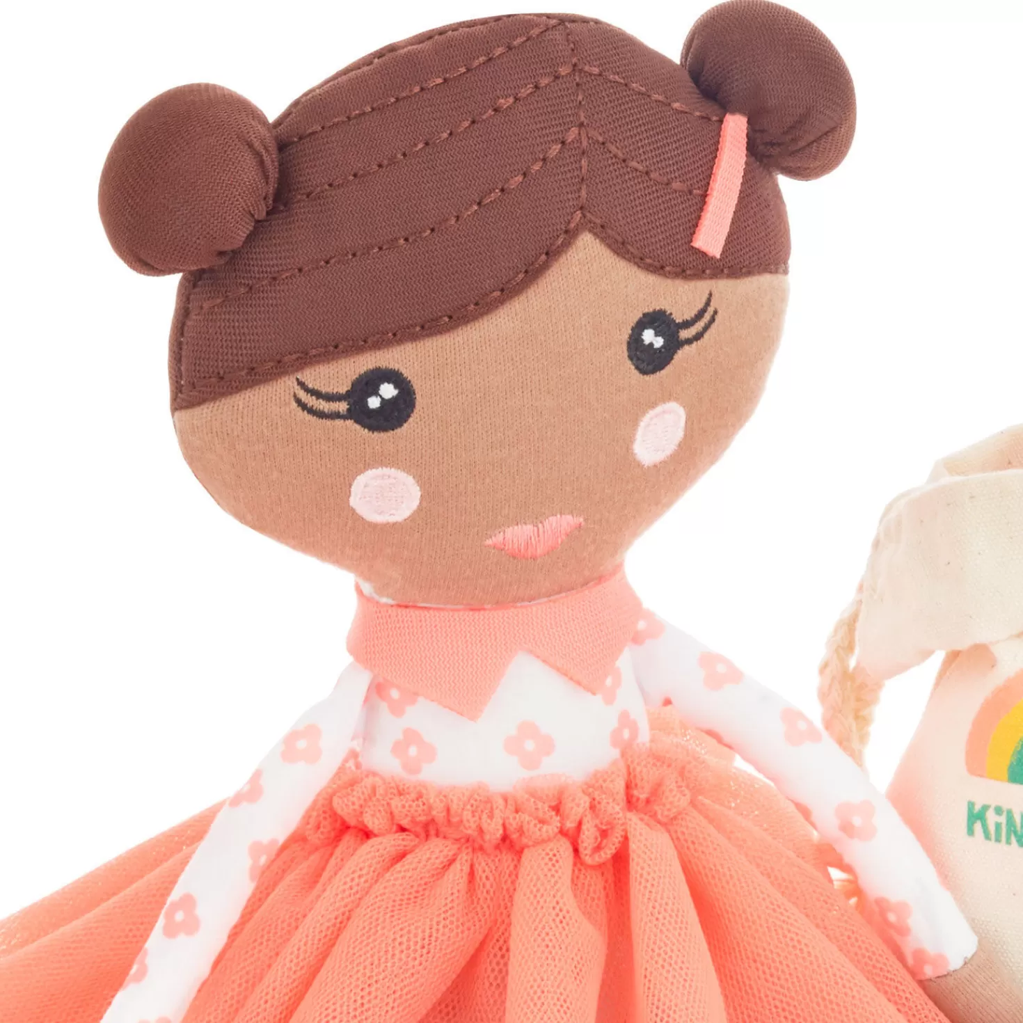 Best Little World Changers™ And Kind Culture Co. The Doll Kind Dark Skin Girl, 12" Encouragement