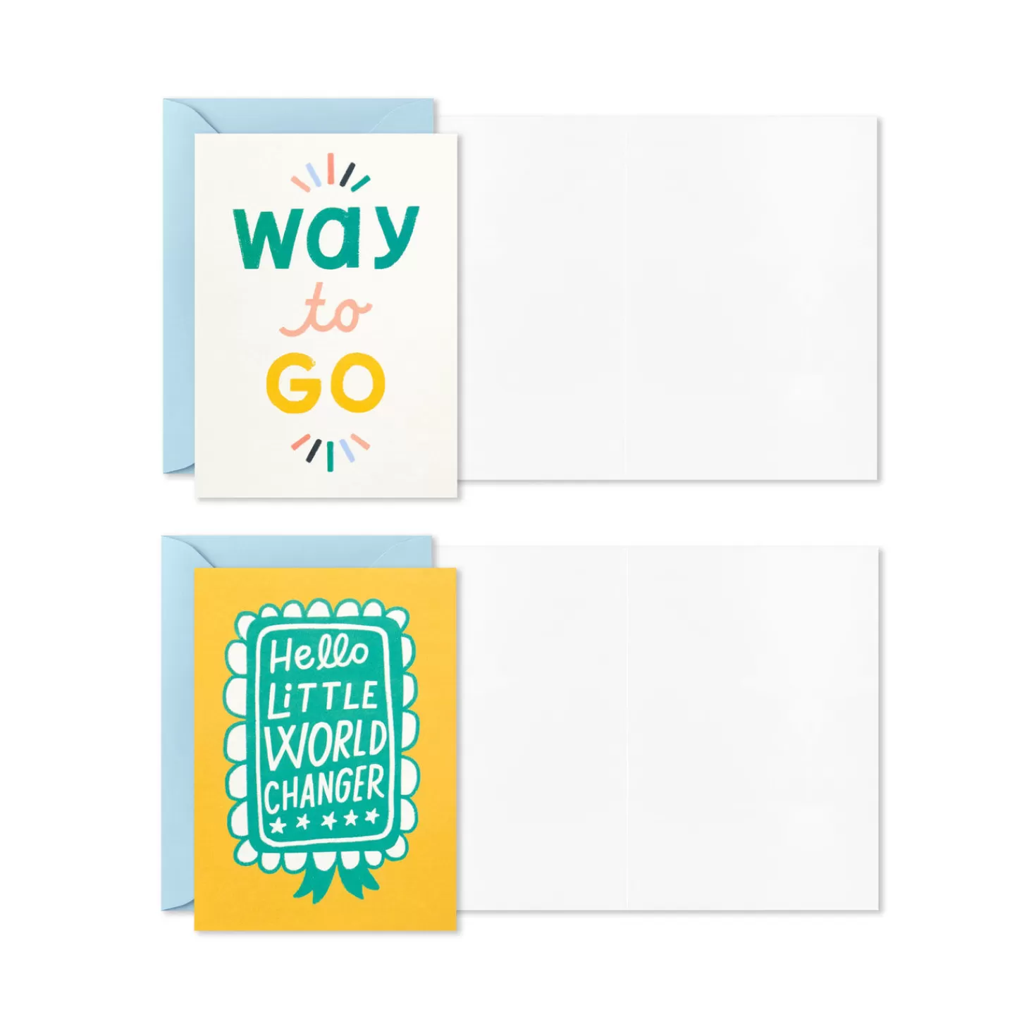 Fashion Little World Changers™ Assorted Boxed Blank Note Cards, Pack Of 24 Teacher Appreciation