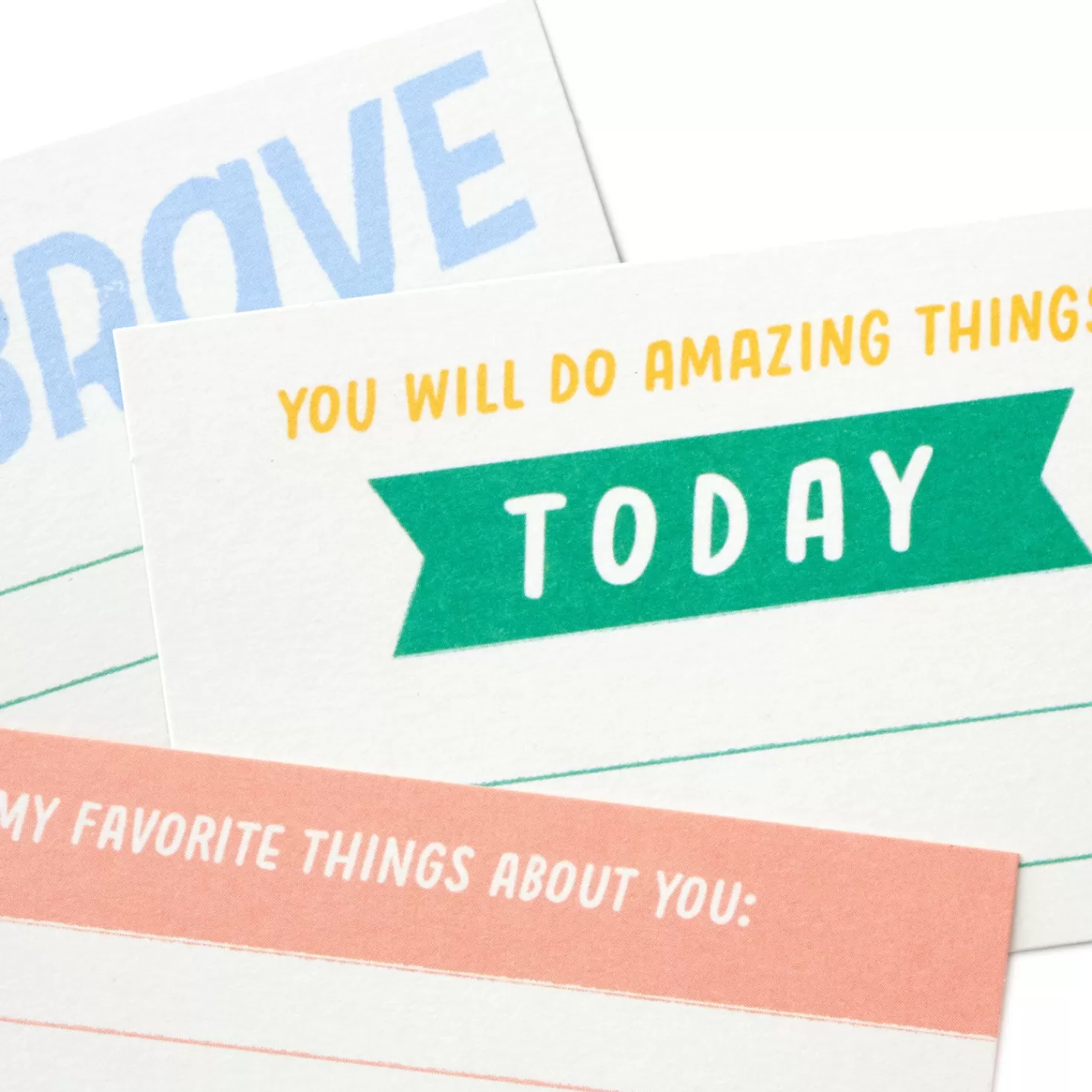 Cheap Little World Changers™ Assorted Flat Mini Note Cards, Pack Of 12 Encouragement
