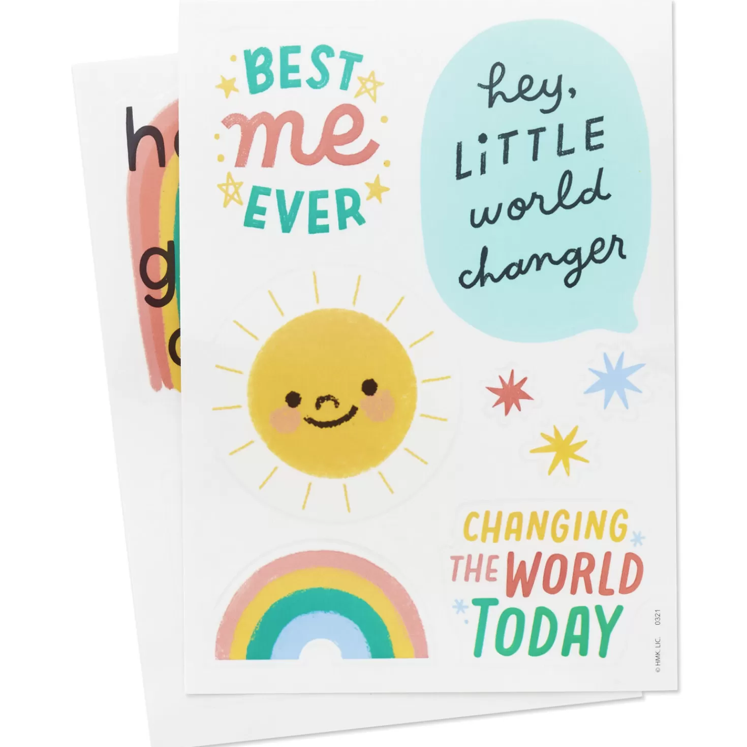 Best Little World Changers™ Kindness Repositionable Stickers, Pack Of 12 Encouragement