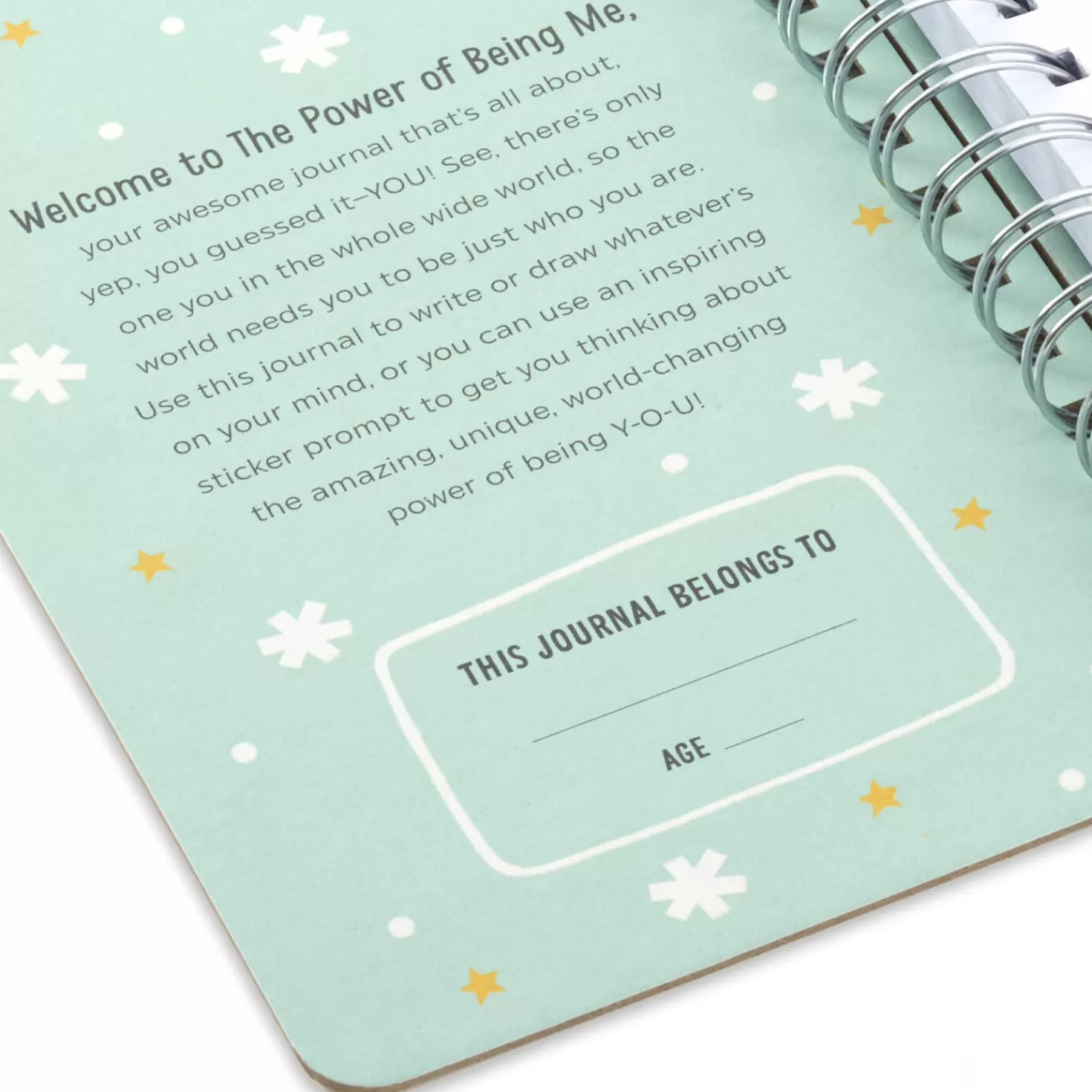 Fashion Little World Changers™ The Power Of Being Me Prompted Journal With Stickers Encouragement
