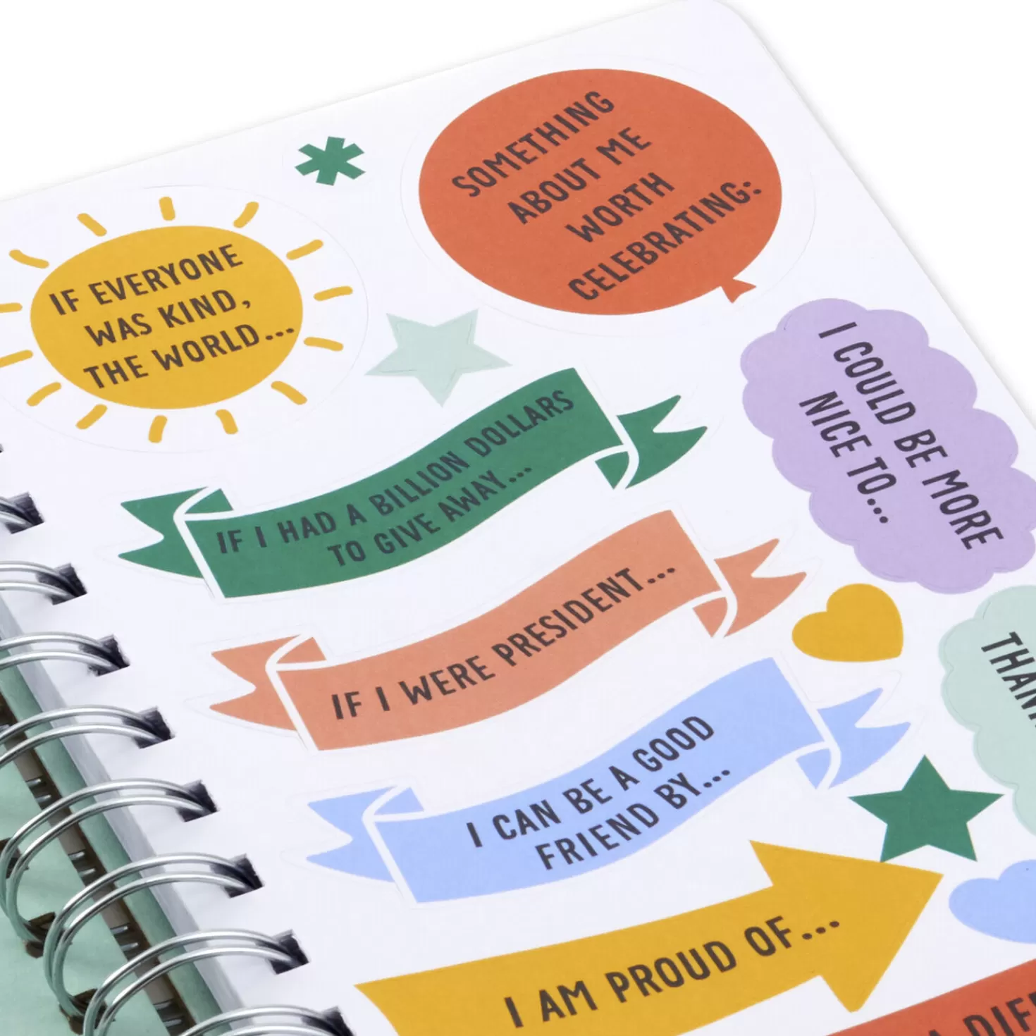 Fashion Little World Changers™ The Power Of Being Me Prompted Journal With Stickers Encouragement