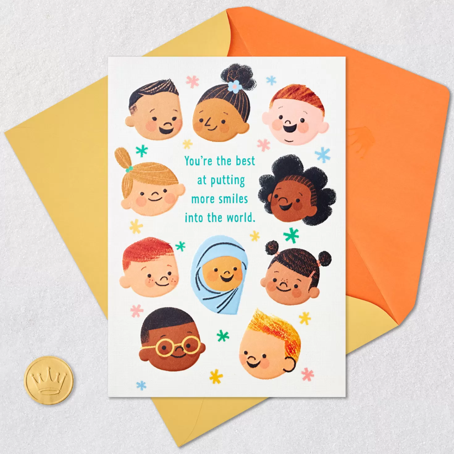 Cheap Little World Changers™ You Put Smiles Into The World Card Back To School